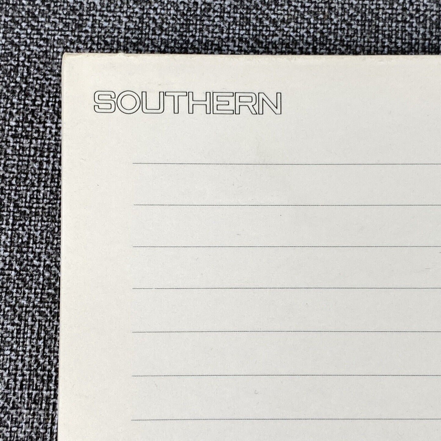 Southern Railway System SOU Railroad Notepad Form 812 and Pencils 1970's