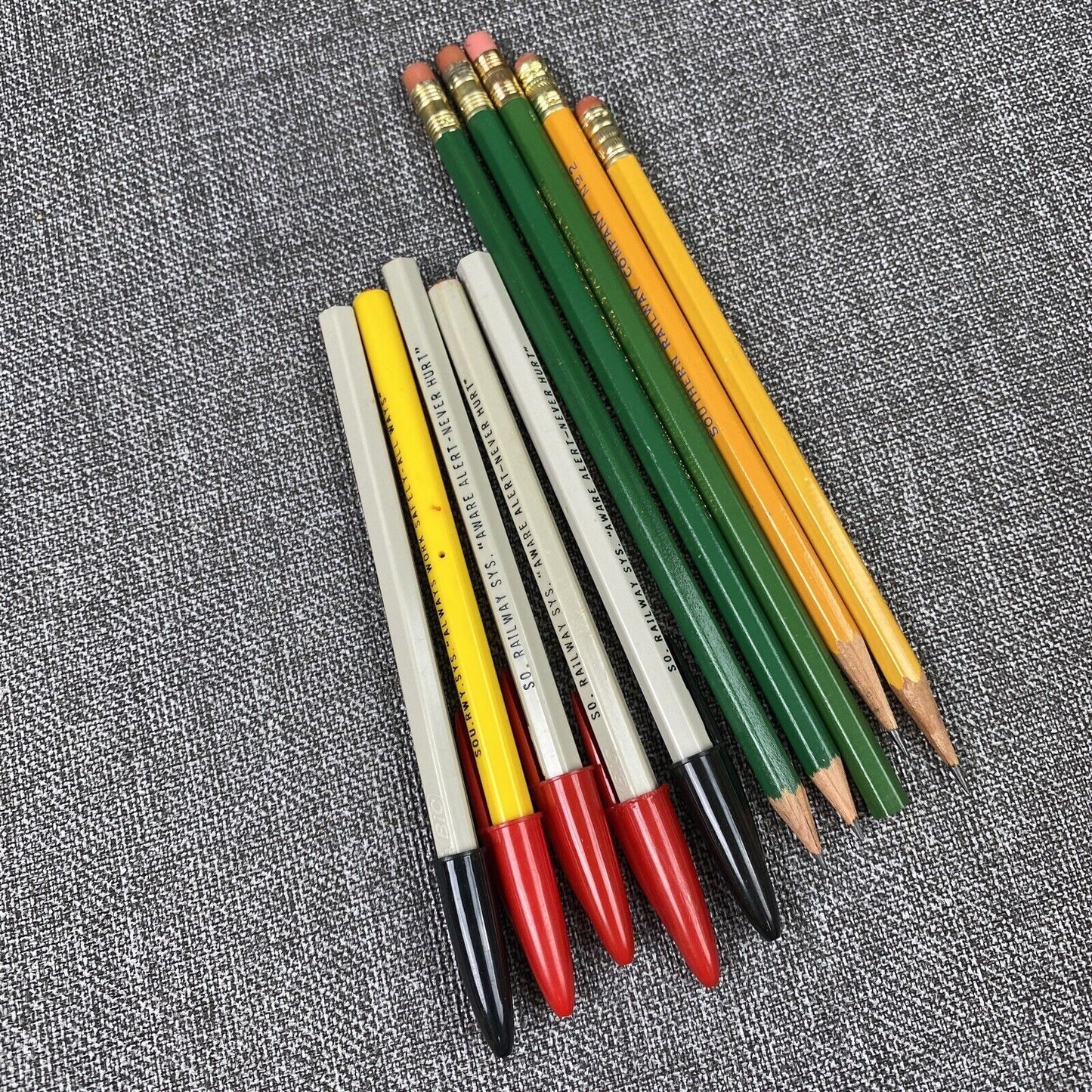 Southern Railway SOU RR lot of 50 Car Release Form #56 , Pencils and Pens, 1969