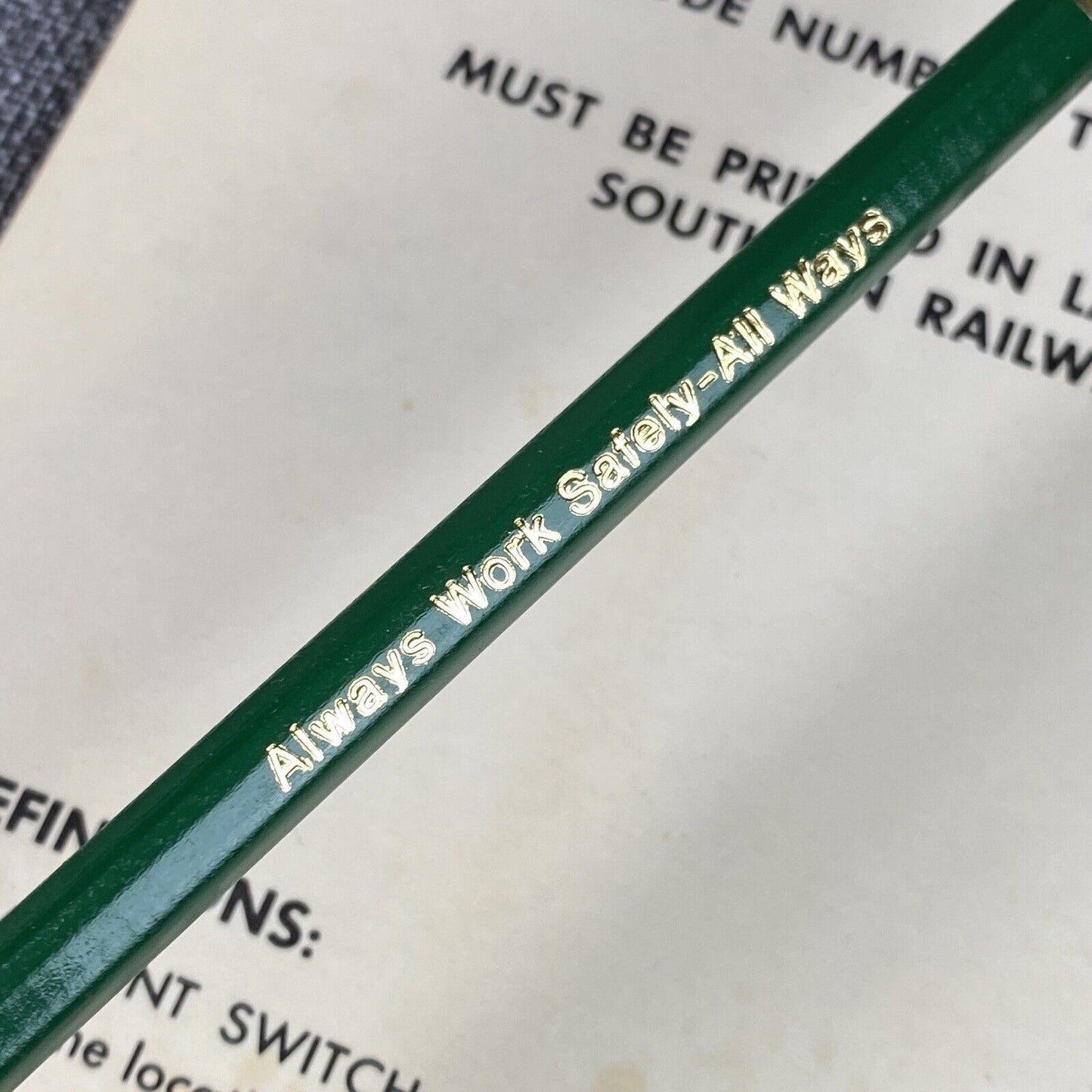 Vintage Southern Railway System Conductor's Report of Cars Handled Booklet