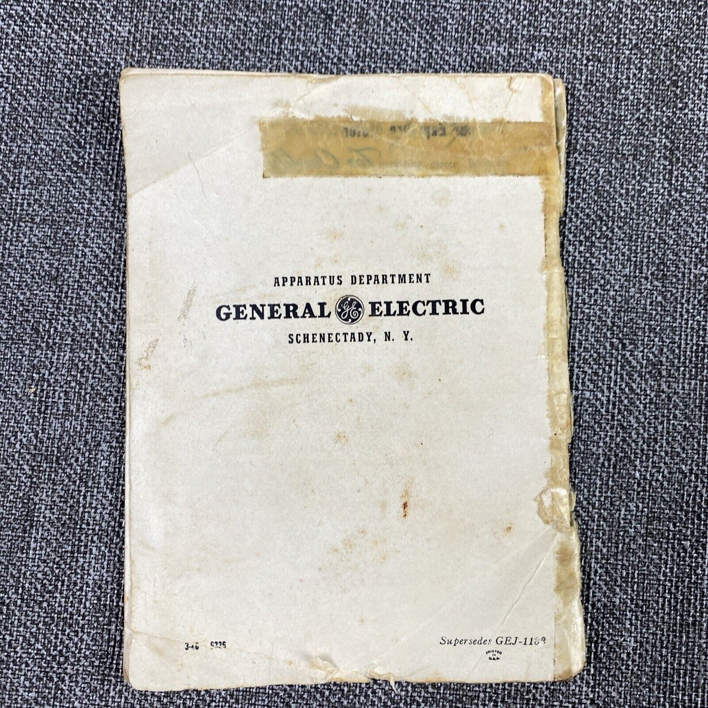 General Electric GE Light Exposure Meter Pr-1 Manual Only, 47 pages