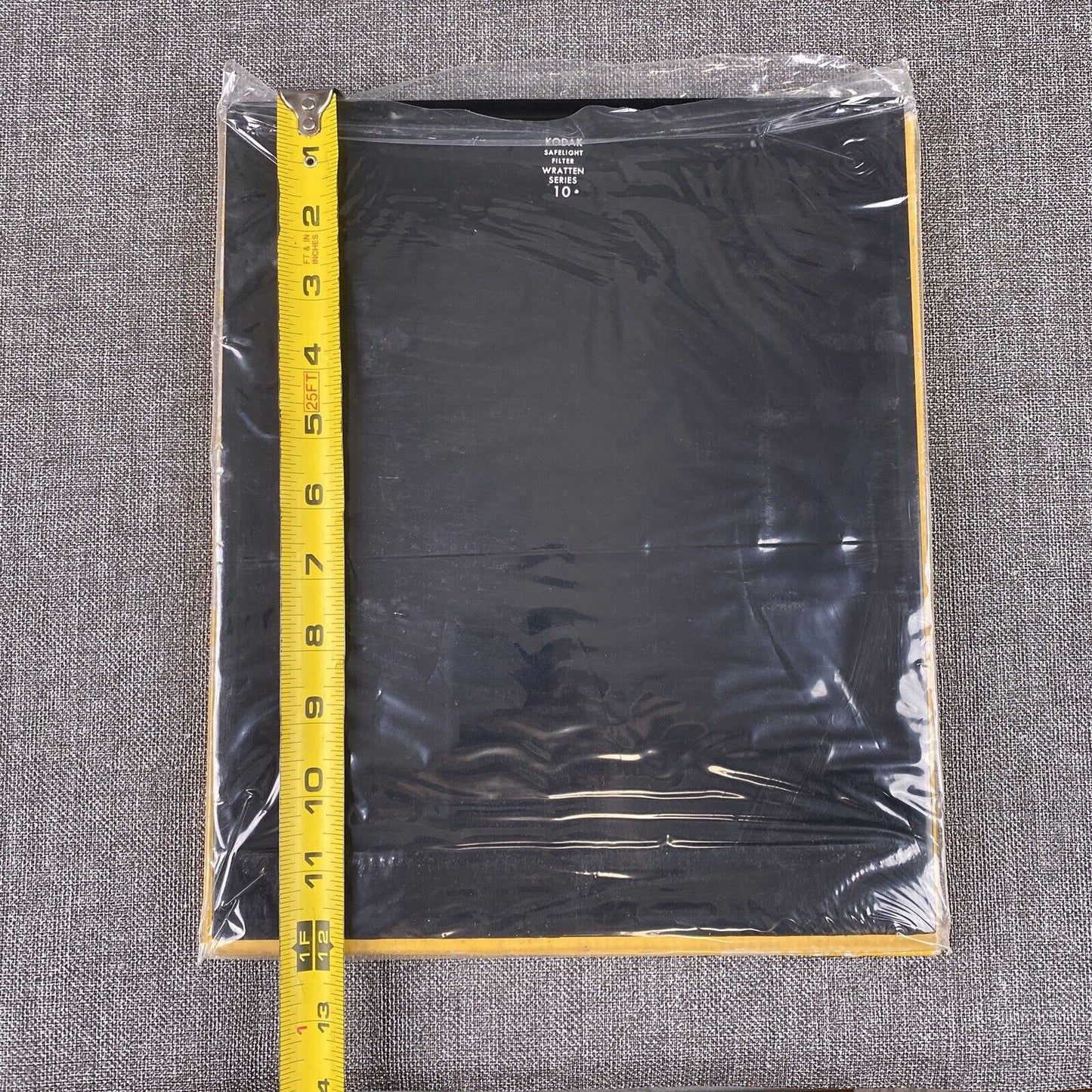 Kodak Darkroom Safelight Glass Filter 10x12 (25.4x30.5 cm) Wratten Series 10