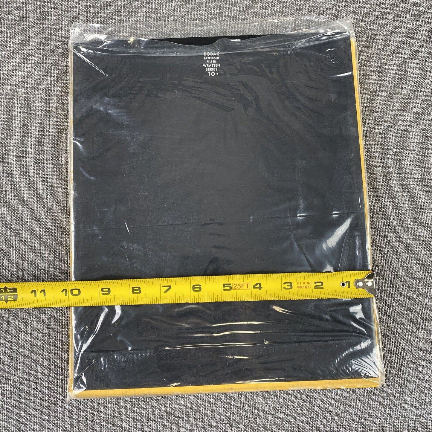 Kodak Darkroom Safelight Glass Filter 10x12 (25.4x30.5 cm) Wratten Series 10