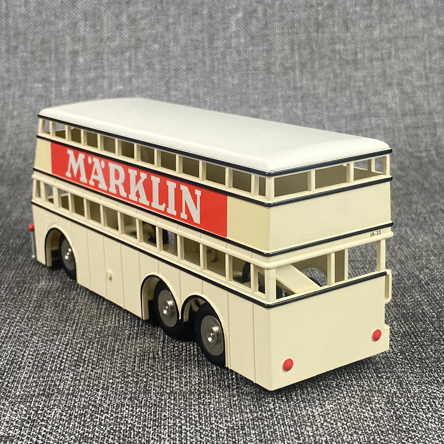Marklin 18080 Double Decker Bus with "Märklin" Advertising