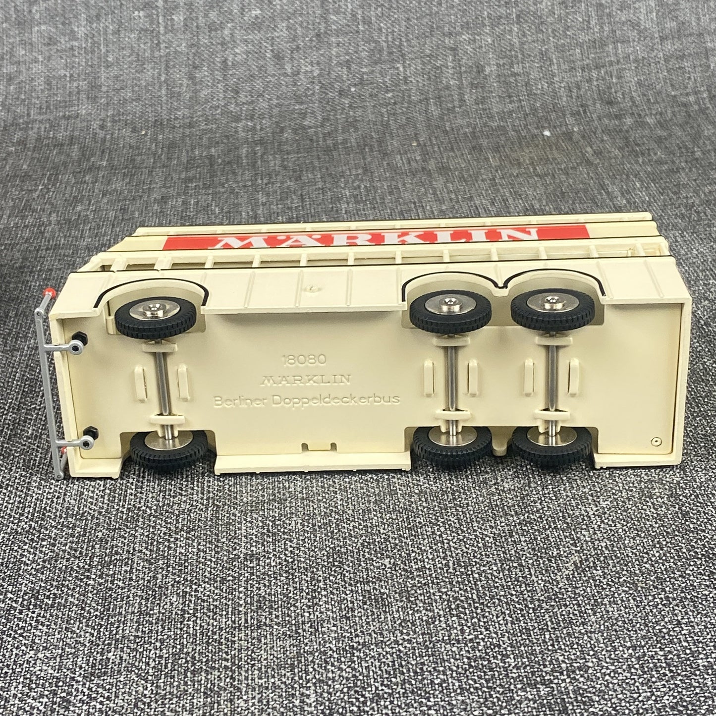 Marklin 18080 Double Decker Bus with "Märklin" Advertising