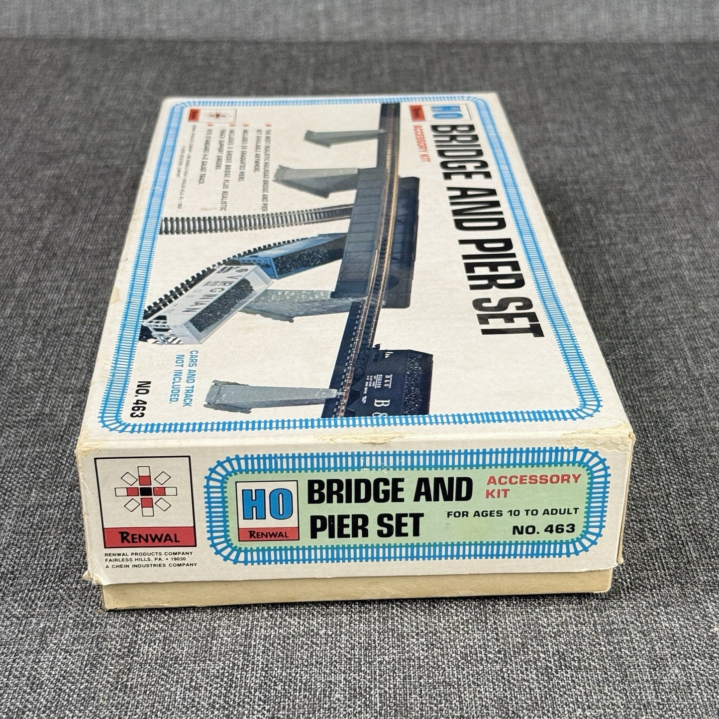 Renwal HO scale Bridge & Pier Set No. 463