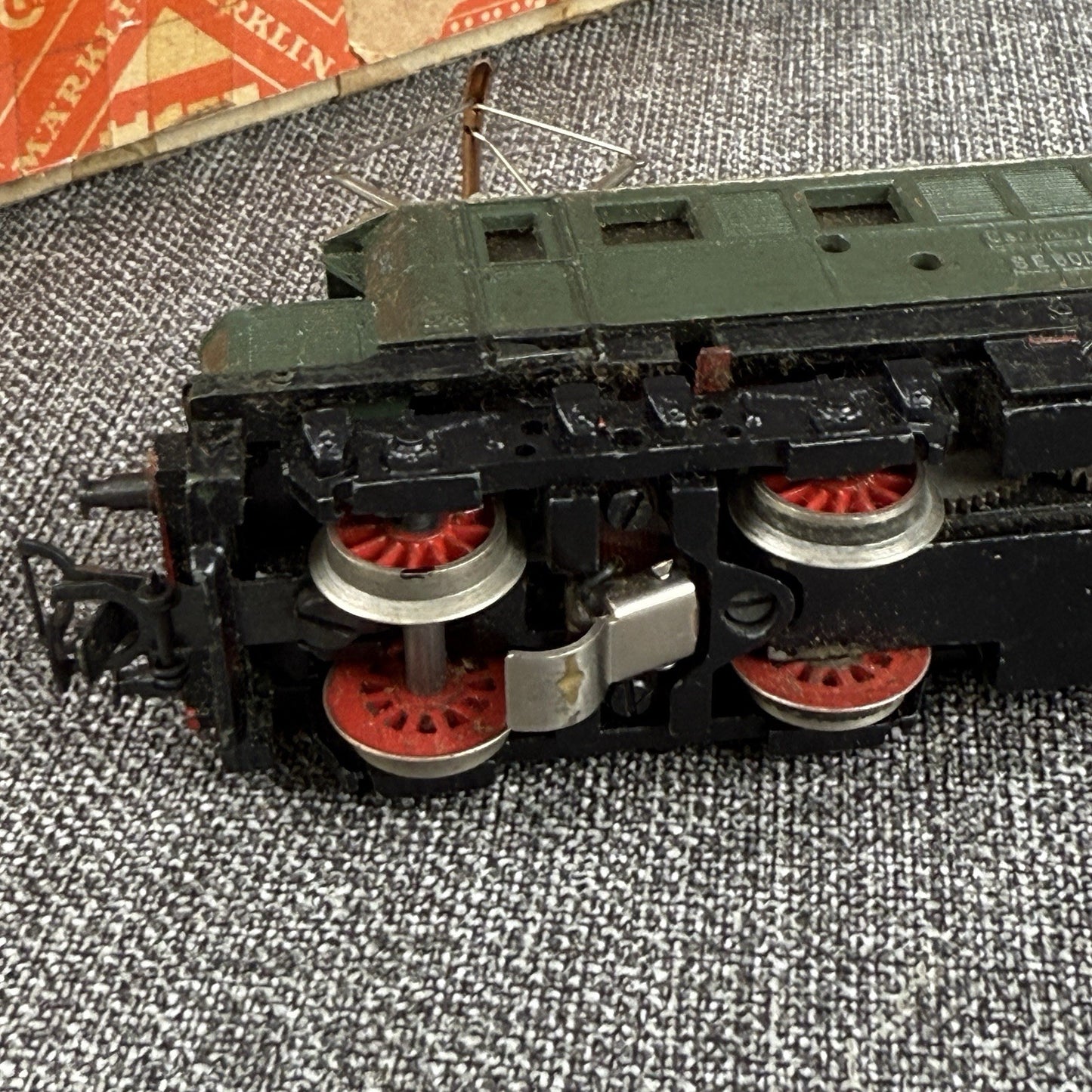 Vintage AC Märklin HO scale Electric Locomotive SE 800 in Original Box Version 1