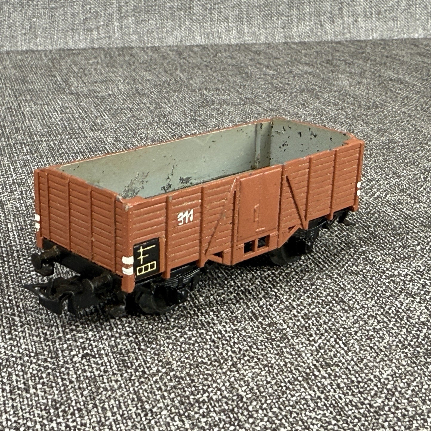 Marklin HO scale Vintage Die-Cast Freight Cars # 311 - lot of 4