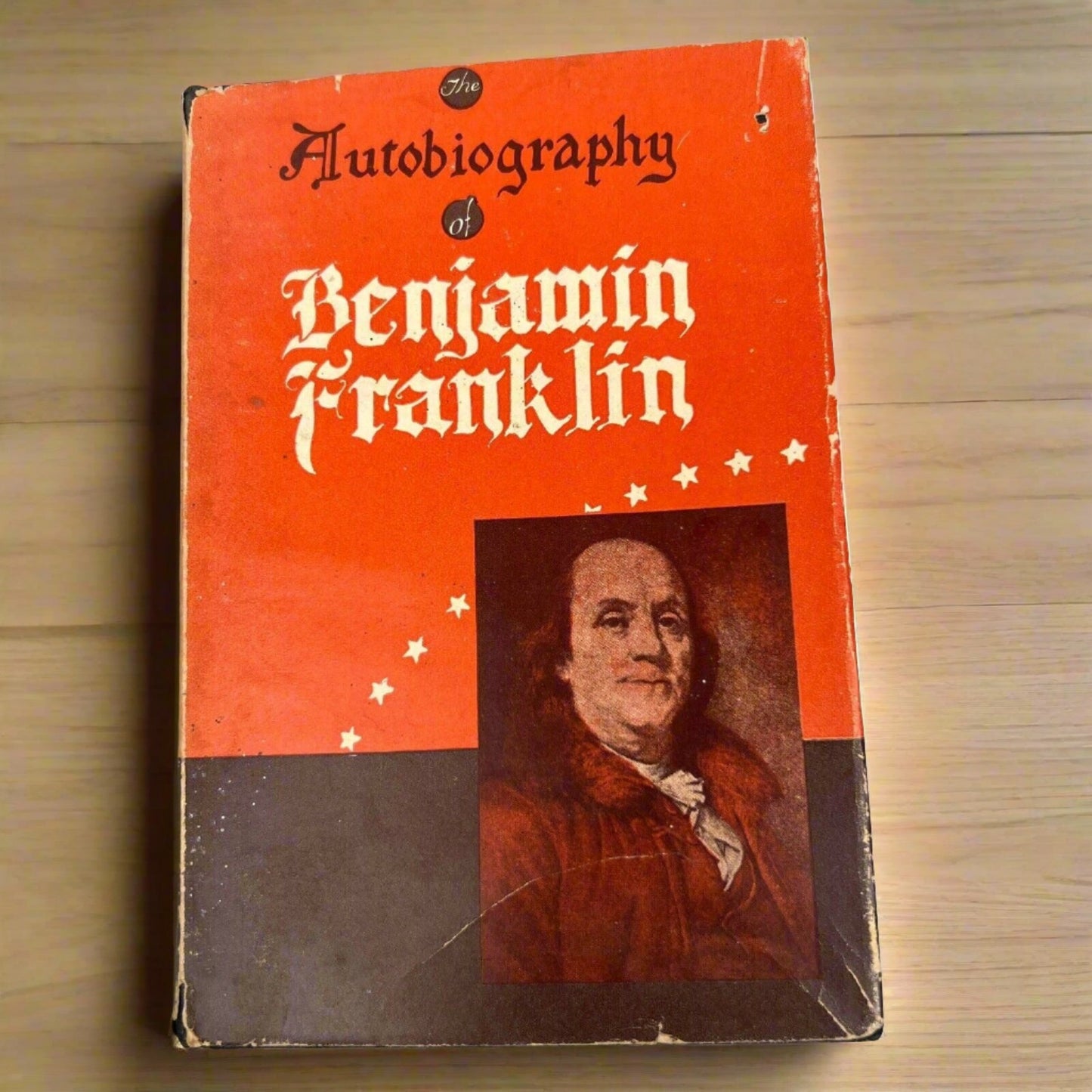 The Autobiography of Benjamin Franklin HC Books, Inc. Publishers Art Edition