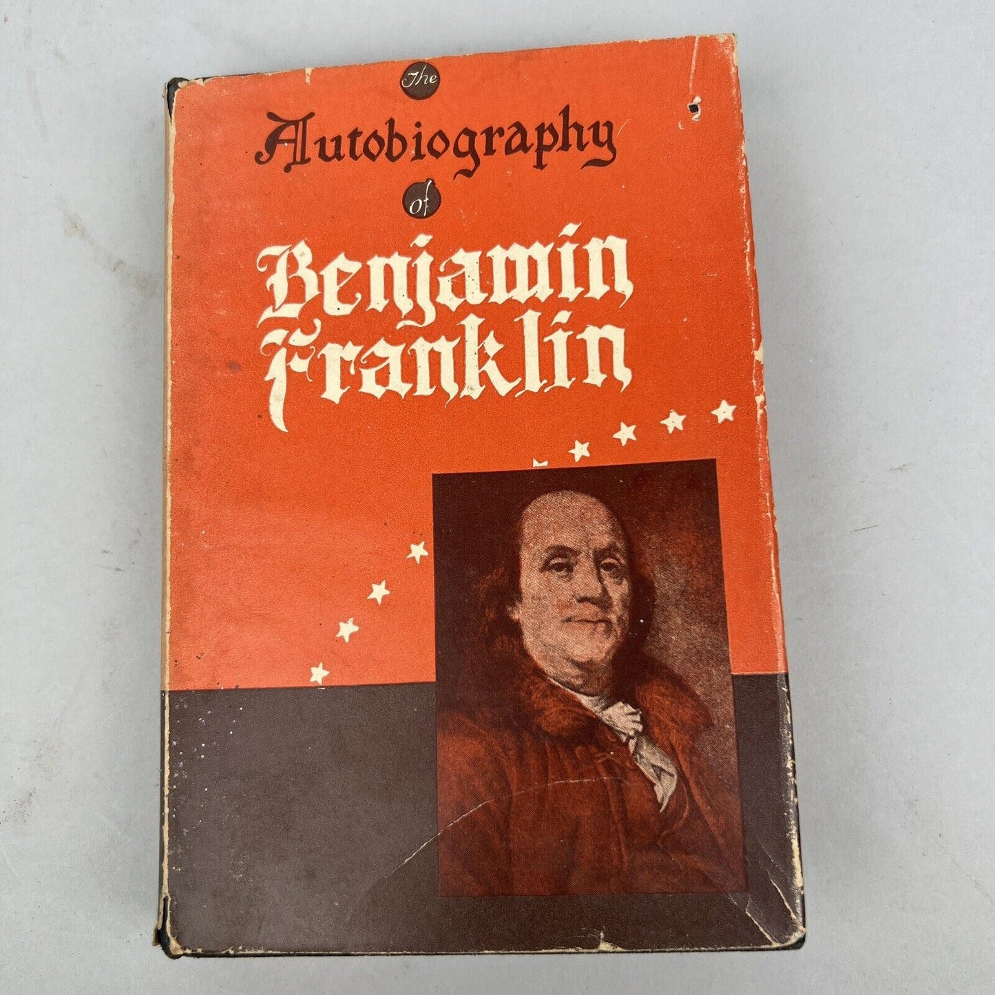 The Autobiography of Benjamin Franklin HC Books, Inc. Publishers Art Edition