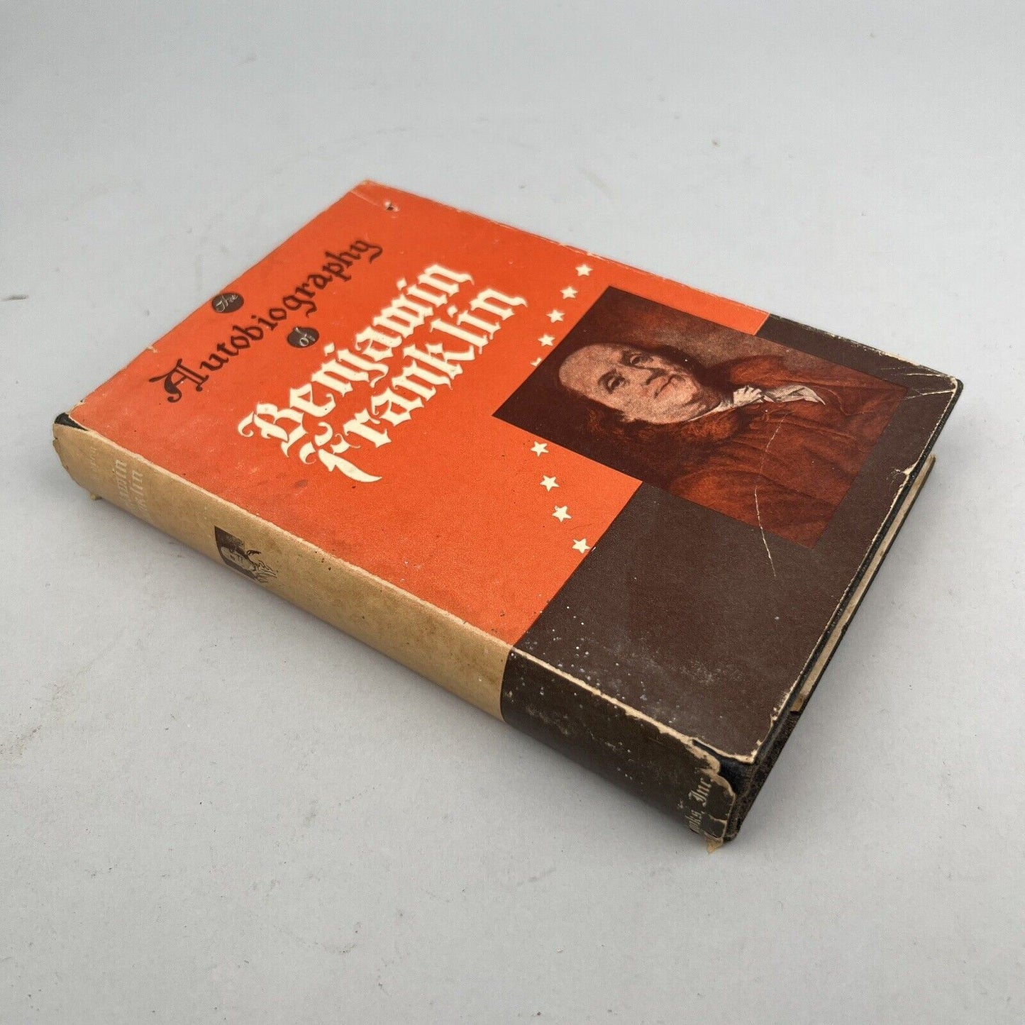 The Autobiography of Benjamin Franklin HC Books, Inc. Publishers Art Edition