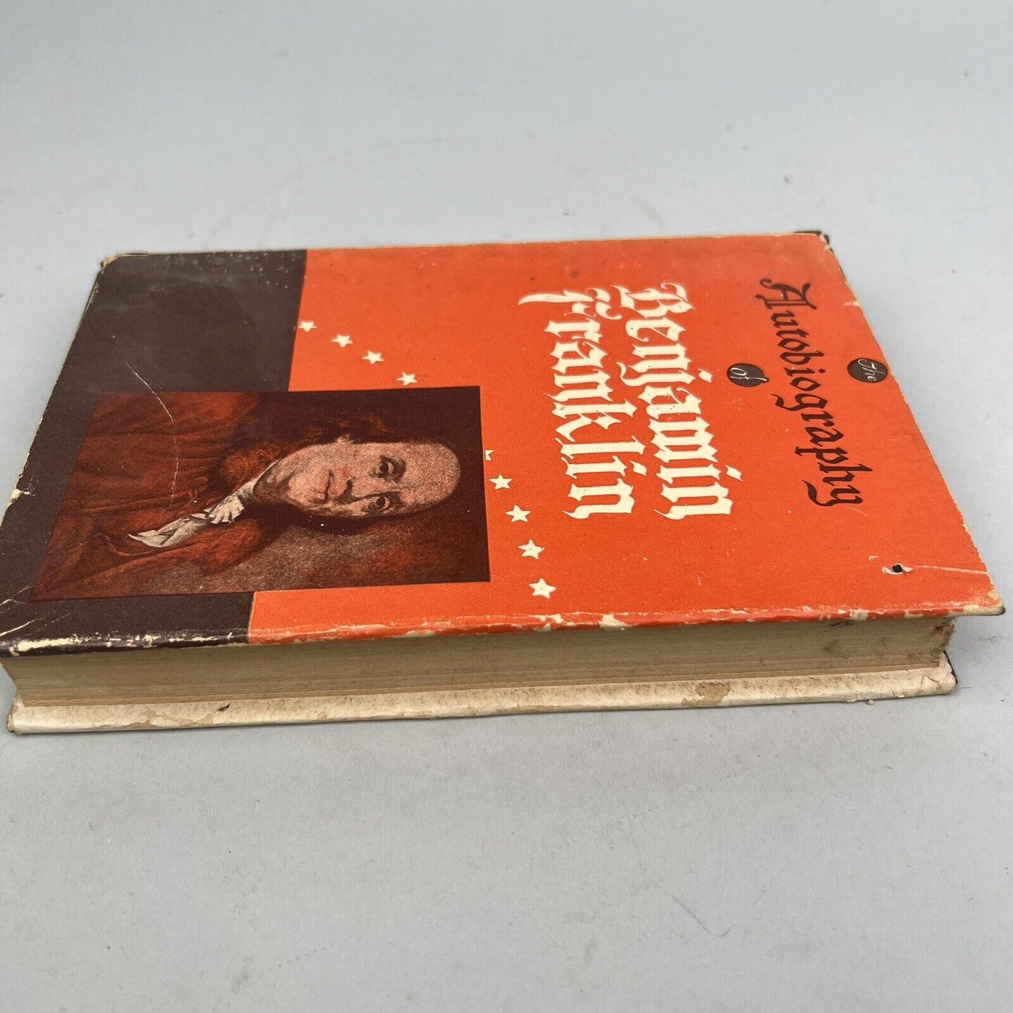 The Autobiography of Benjamin Franklin HC Books, Inc. Publishers Art Edition