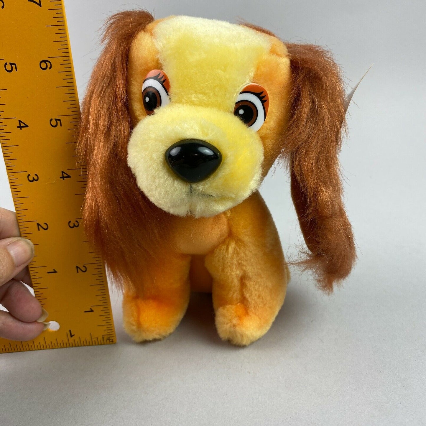 Walt Disney Lady and the Tramp Plush Stuffed Animal 6.5" Tall