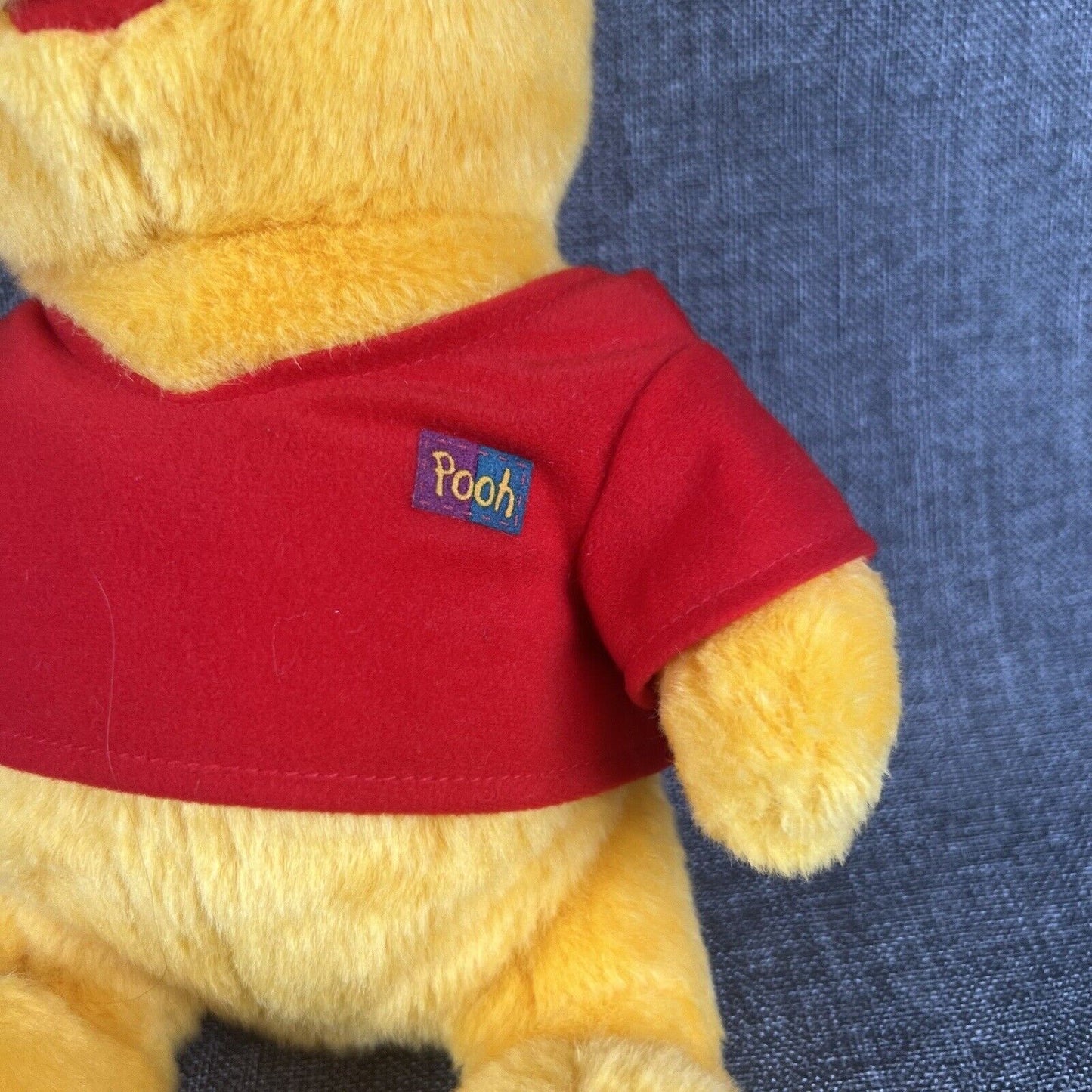 Vintage Winnie The Pooh Plush with Honey 12"