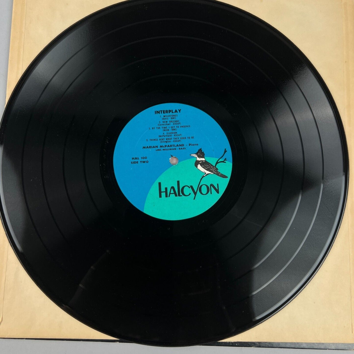 Signed Marian MC Partland - Interplay Vinyl Record