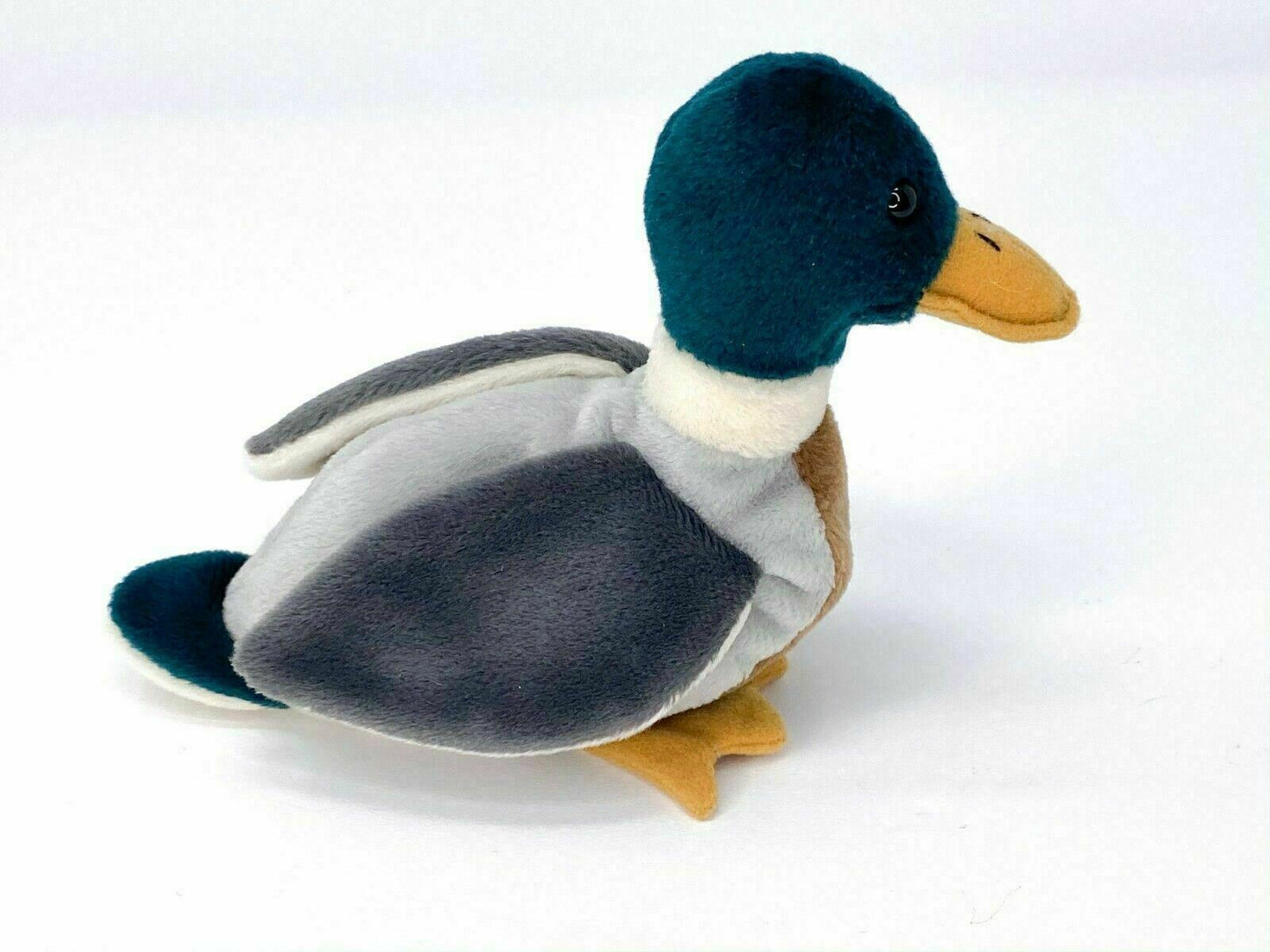 Classic TY Beanie Babies- Rare, retired Jake the Duck 1997. (Errors on Tag)