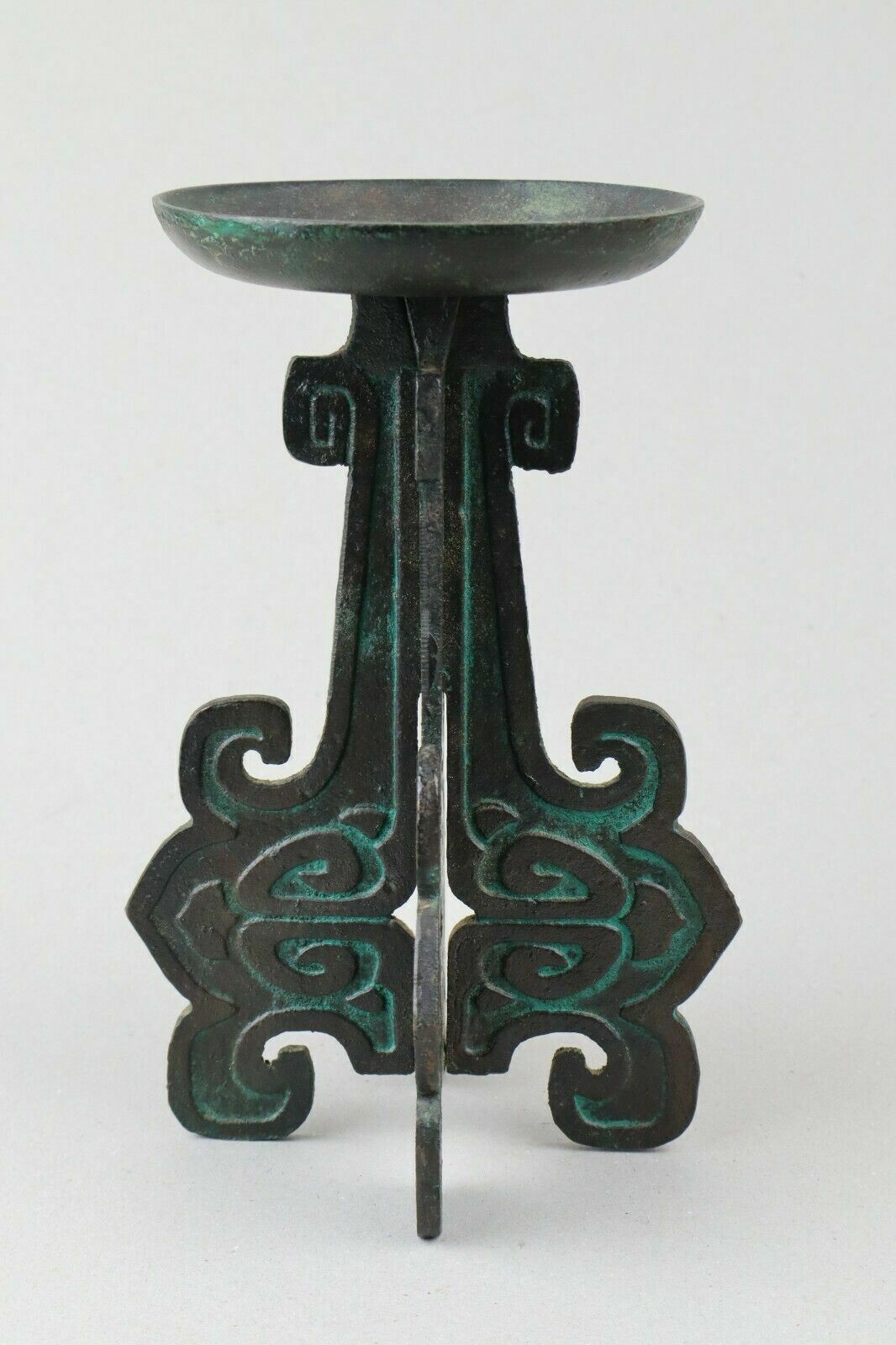 Vintage Gourmet Royale LTD (Aztek Design) 8" Tall 3 1/4" Flat Candle holder