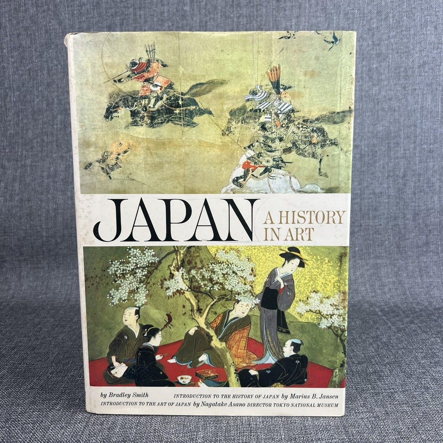 Vintage Japan A History in Art - By Bradley Smith, HC, Coffee Table Book, 1964