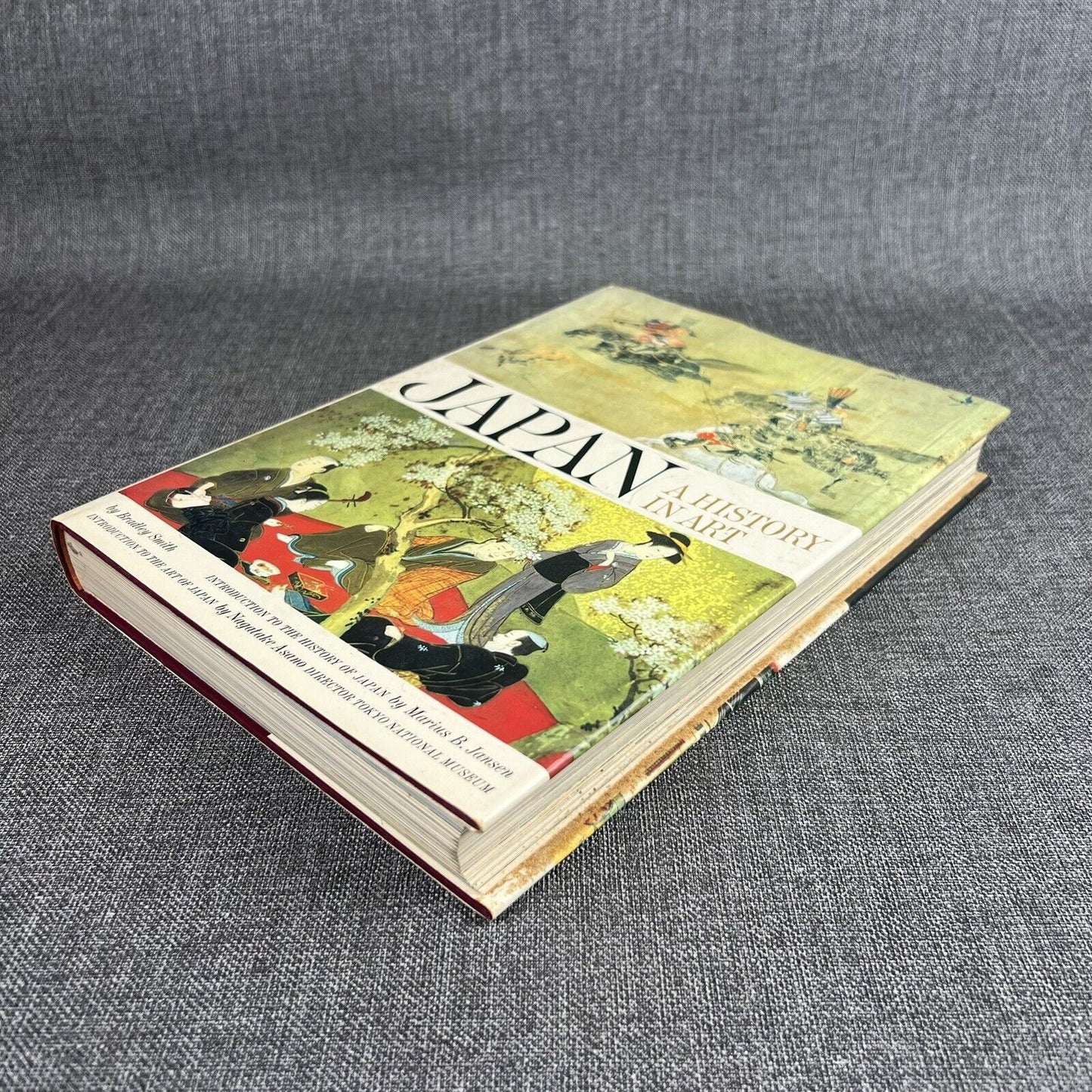 Vintage Japan A History in Art - By Bradley Smith, HC, Coffee Table Book, 1964