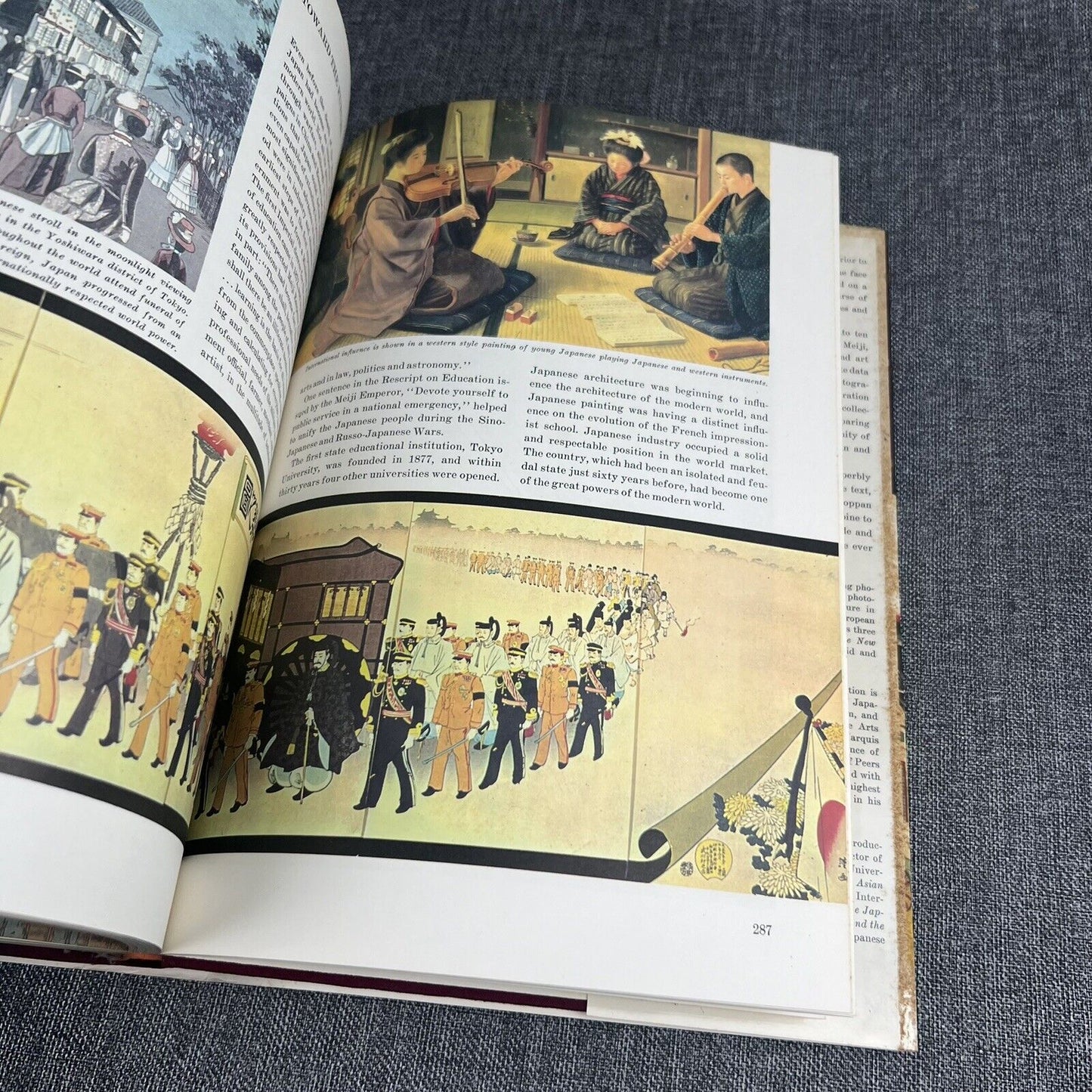 Vintage Japan A History in Art - By Bradley Smith, HC, Coffee Table Book, 1964
