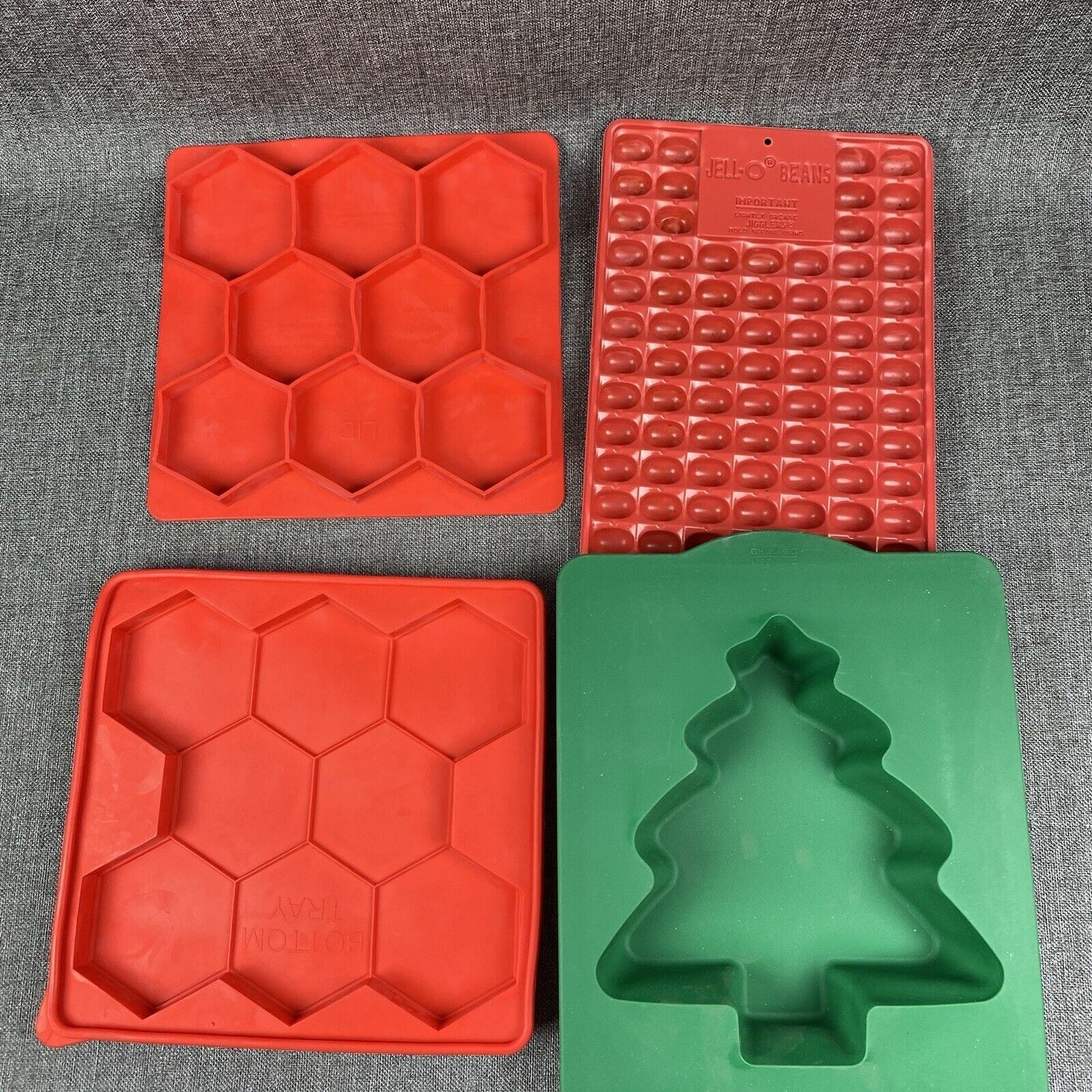 The Smart Cookie by Shape+Store set/2 Red - cookie press and freezer container