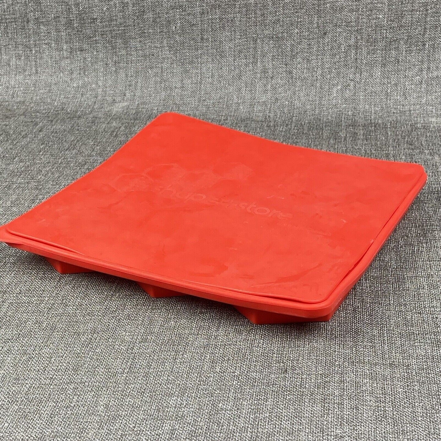 The Smart Cookie by Shape+Store set/2 Red - cookie press and freezer container
