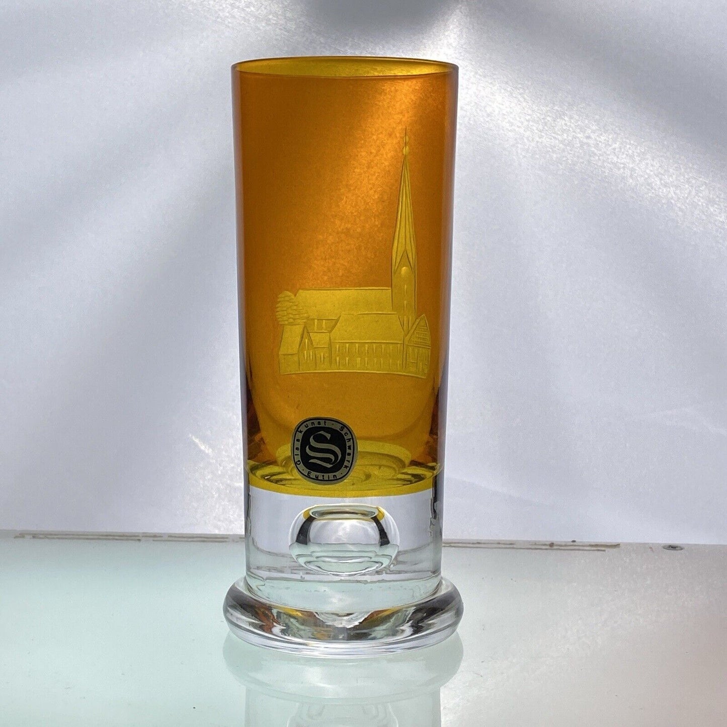 Schwark Souvenir Cocktail Glass 6 1/4", Eutin , Germany