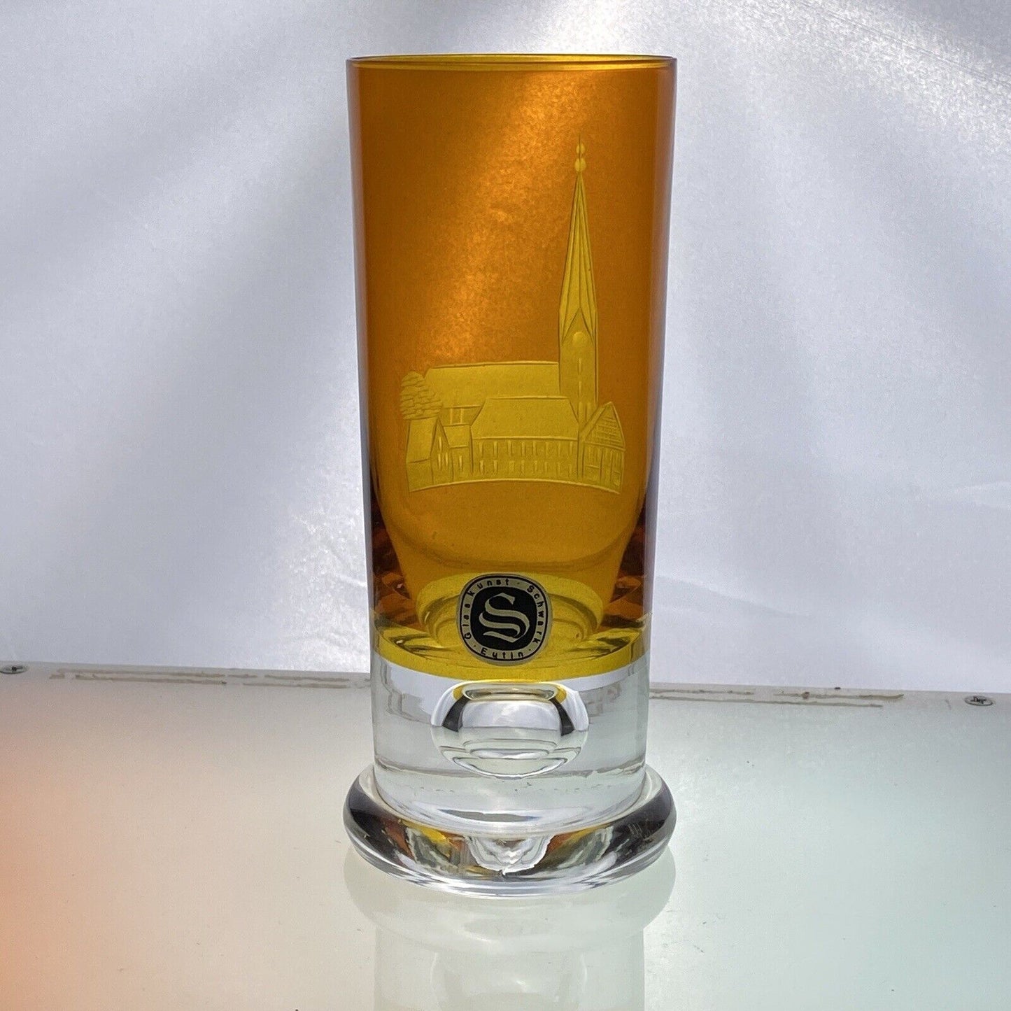 Schwark Souvenir Cocktail Glass 6 1/4", Eutin , Germany