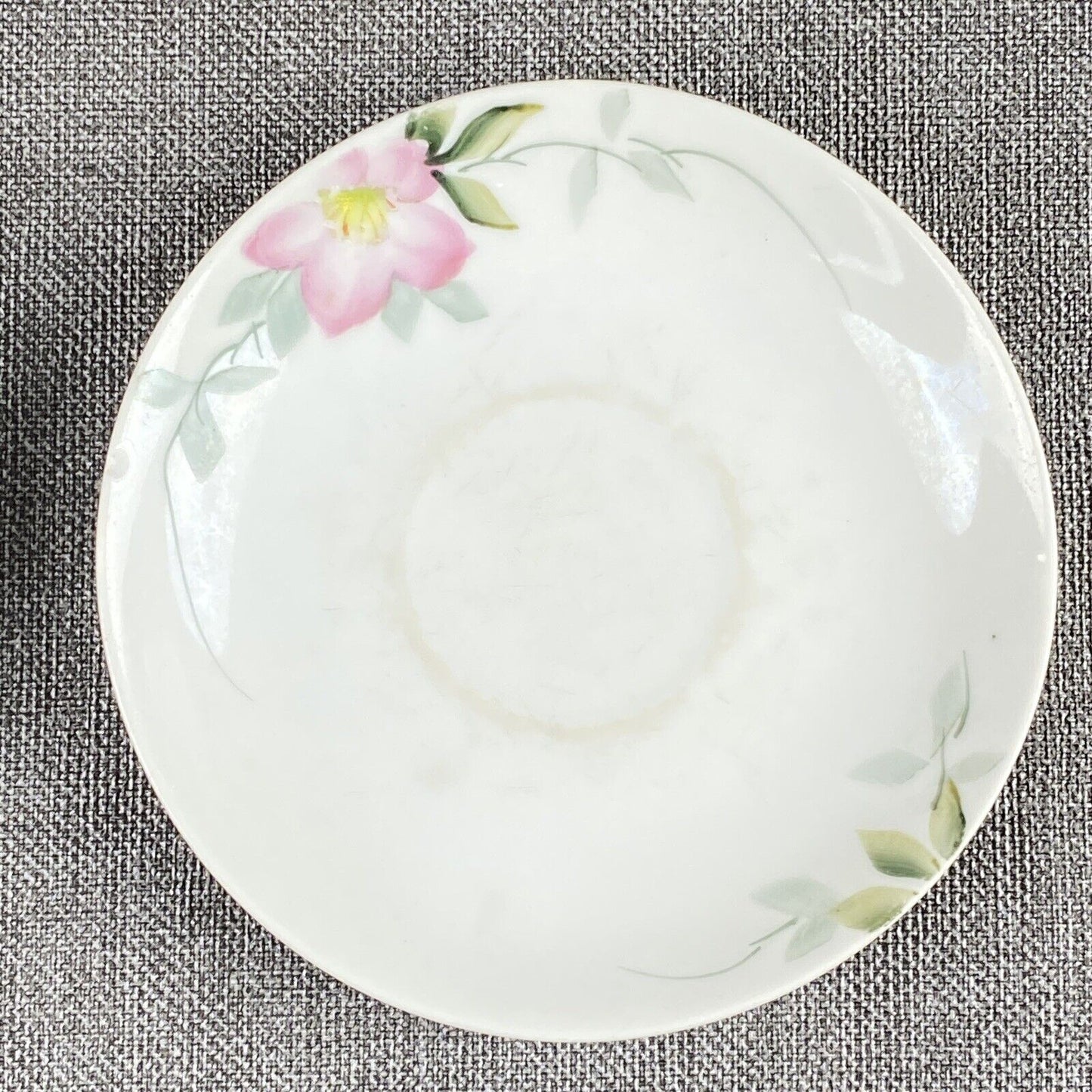 Lot of 9: Noritake China Azalea Hand Painted Saucers