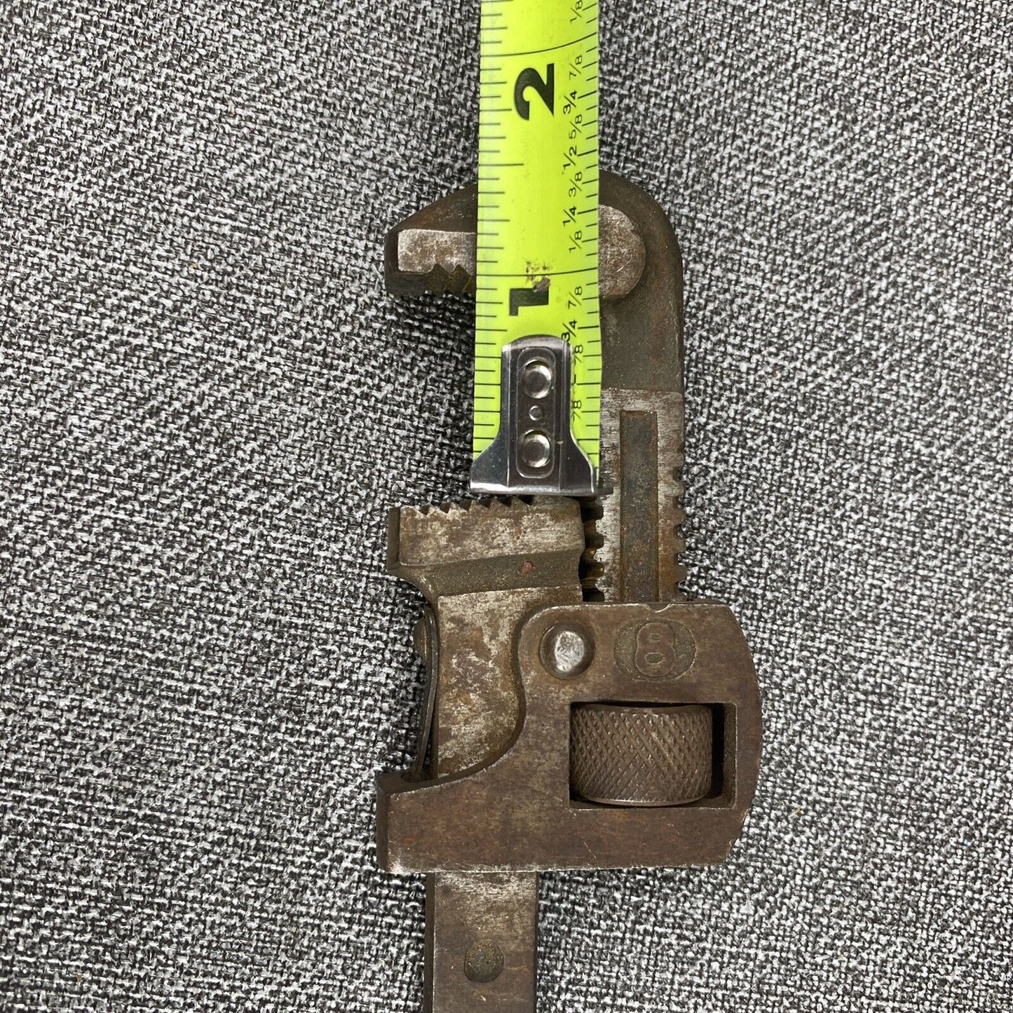 Vintage DUNLAP PIPE WRENCH
