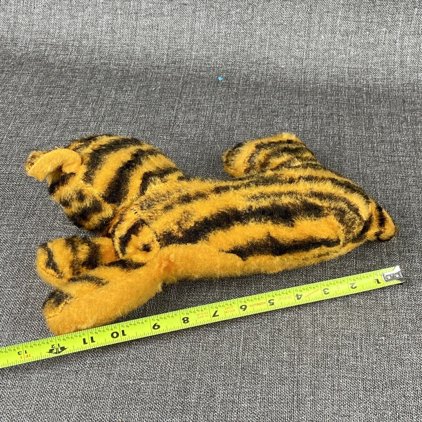 Vintage 14” Plush Stuffed Orange Tiger
