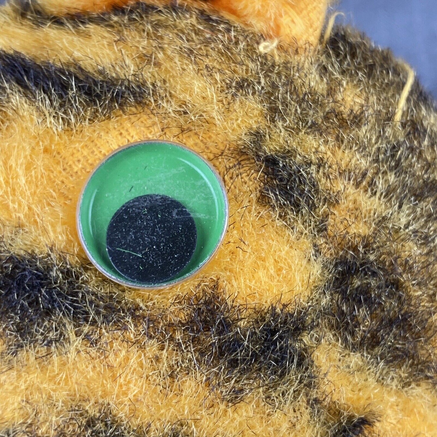 Vintage 14” Plush Stuffed Orange Tiger