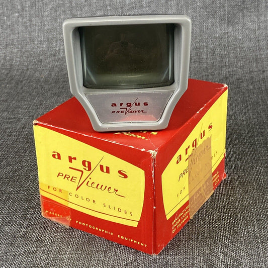Vintage Argus Pre-viewer Previewer Color Slide Viewer - Working