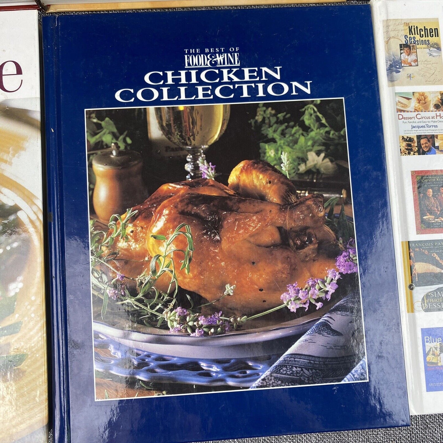 Lot of 6 Food and Wine Cookbooks Best of the Best Hardcovers Recipes