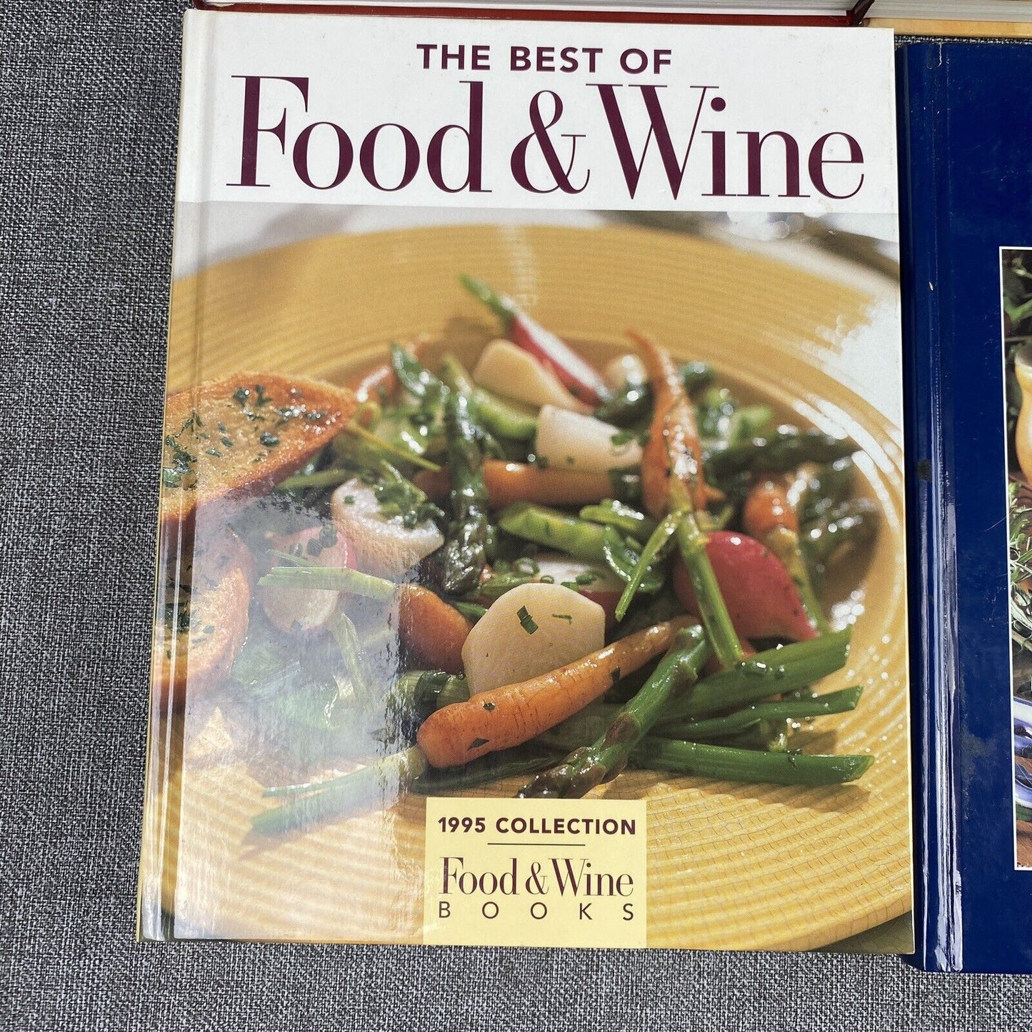 Lot of 6 Food and Wine Cookbooks Best of the Best Hardcovers Recipes