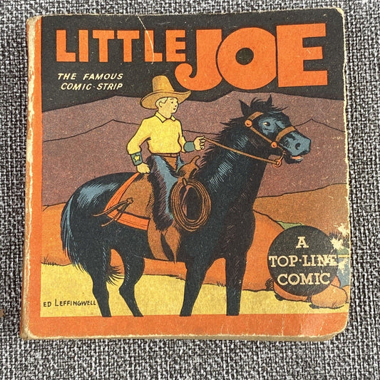 Vintage 1935 Little Joe Top-Line Comic, pocket book
