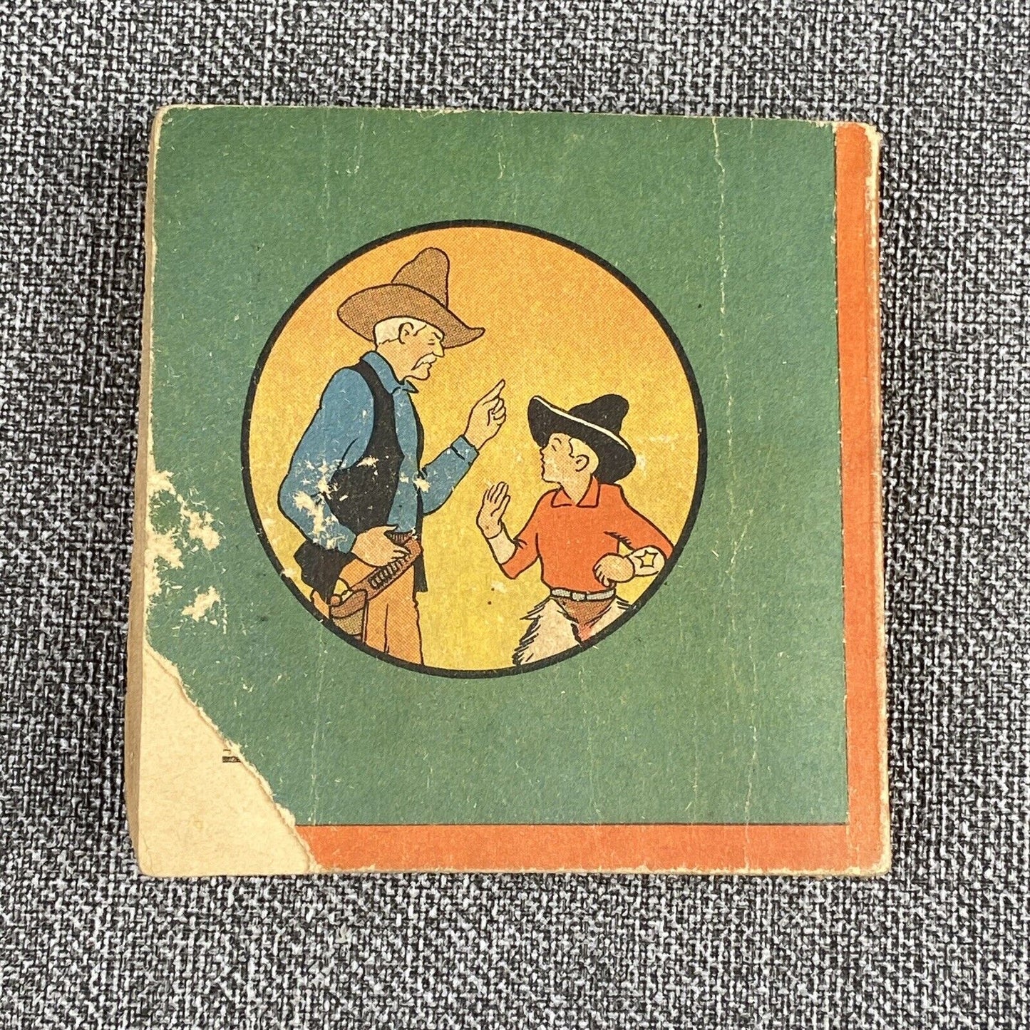 Vintage 1935 Little Joe Top-Line Comic, pocket book