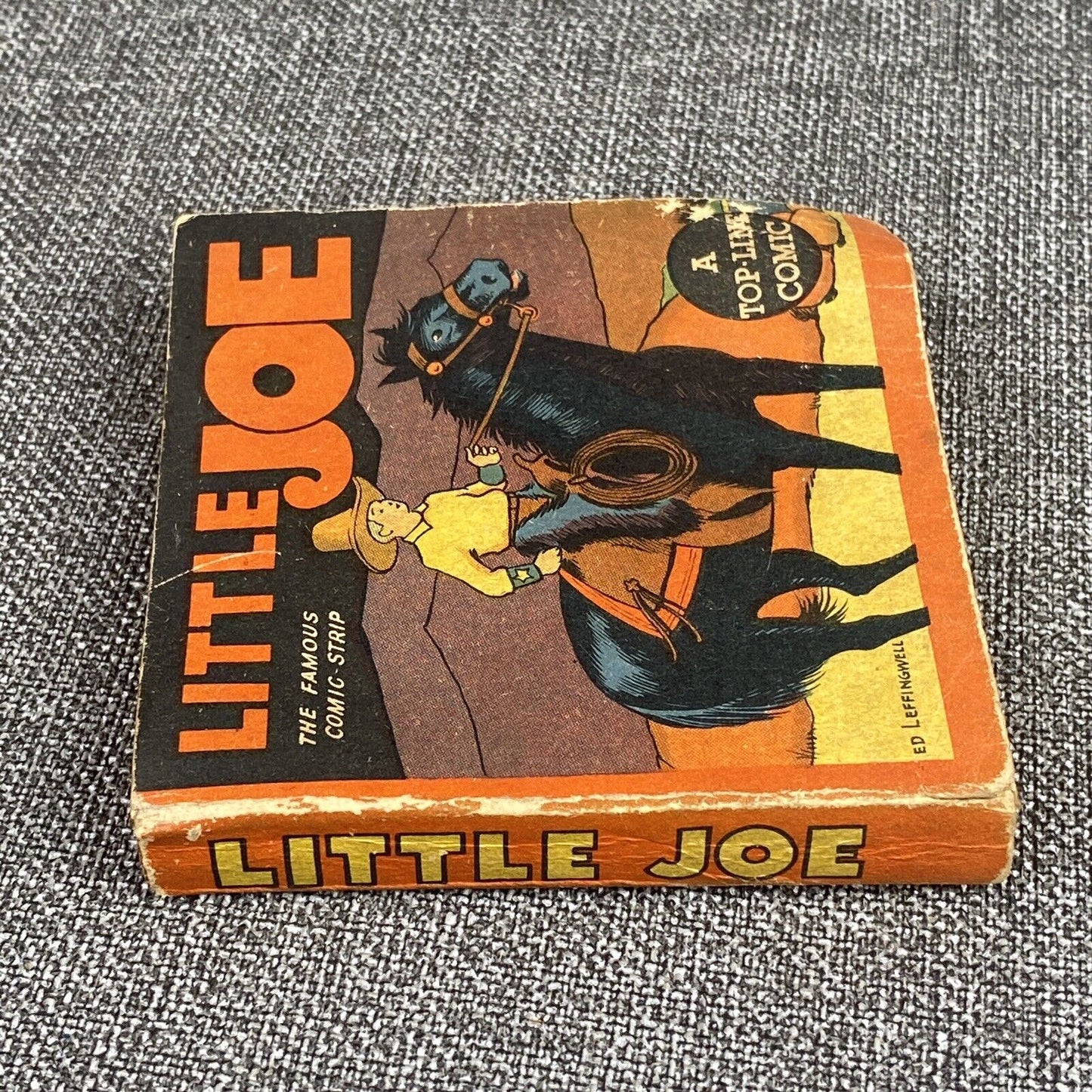 Vintage 1935 Little Joe Top-Line Comic, pocket book