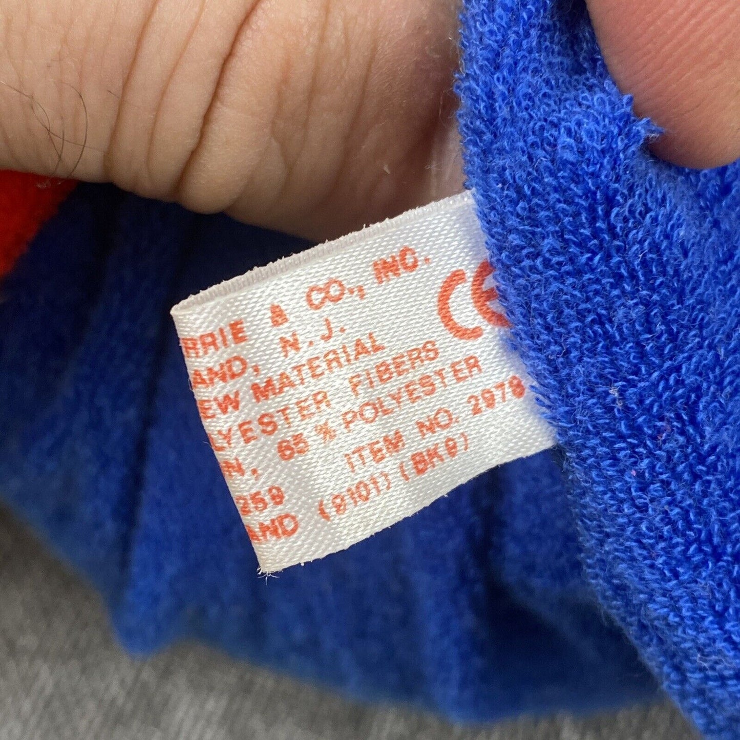 Vintage Russ Stuffing polyester Fibers Clown 22" long
