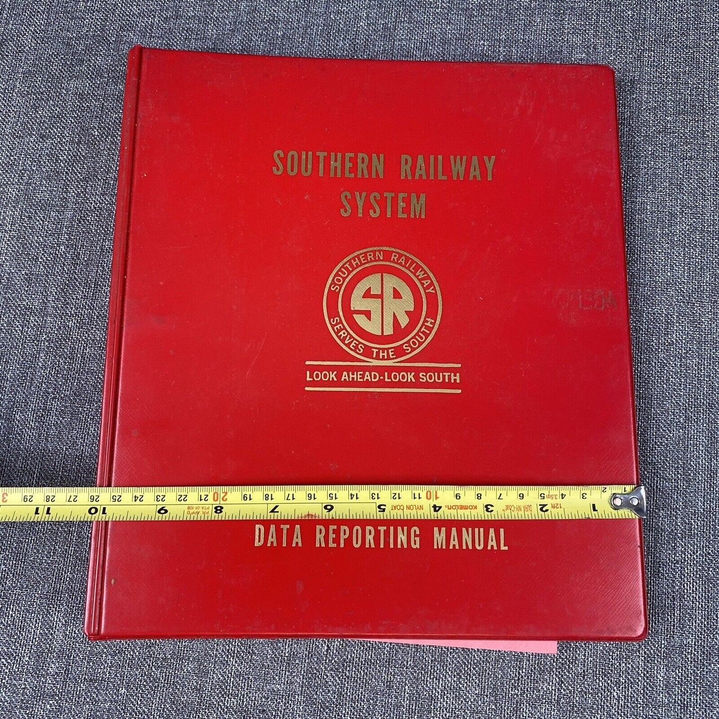 Southern Railway SOU RR Data Reporting Manual , Advance Consist , 1970's