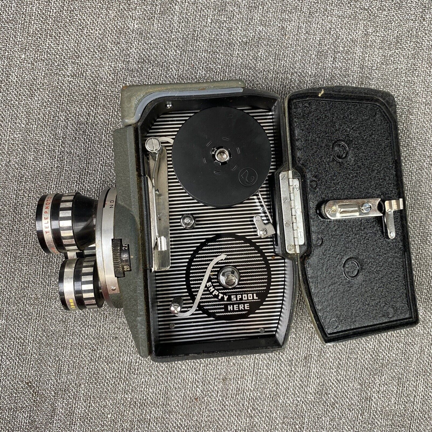 Vintage CROWN Model E3B 8mm film camera
