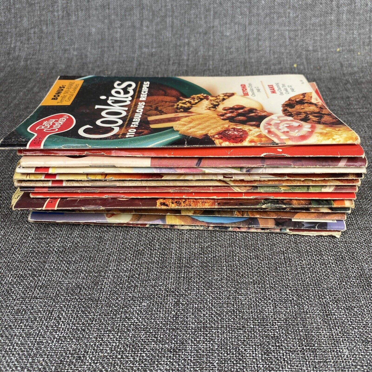 Lot of 14 Betty Crocker's Desserts Cookbooks + others