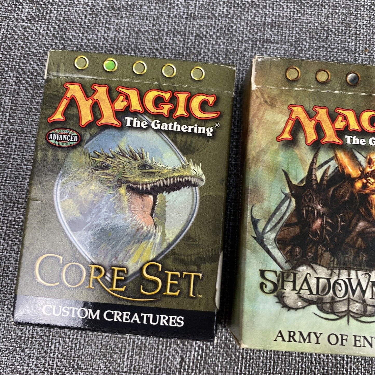 lot of Magic the Gathering cards , see Video