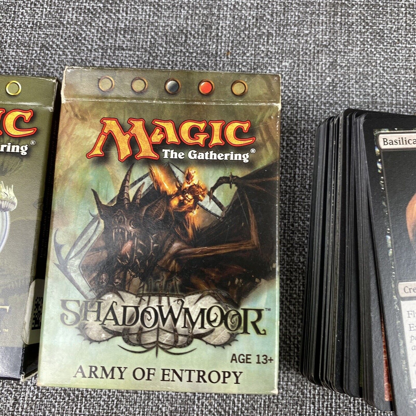 lot of Magic the Gathering cards , see Video