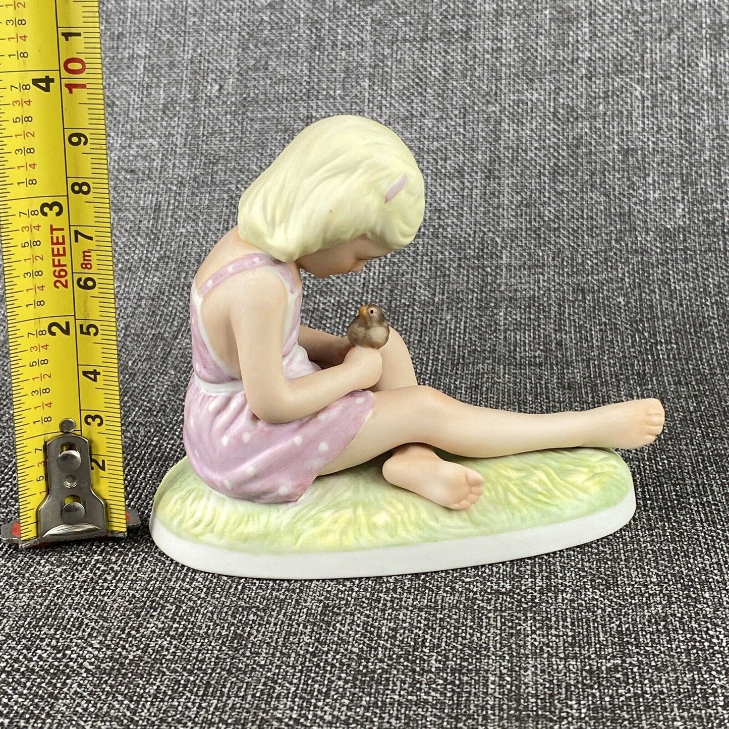 Vintage Frances Hook Birdie Hand Painted Porcelain Figurine 1982 Limited