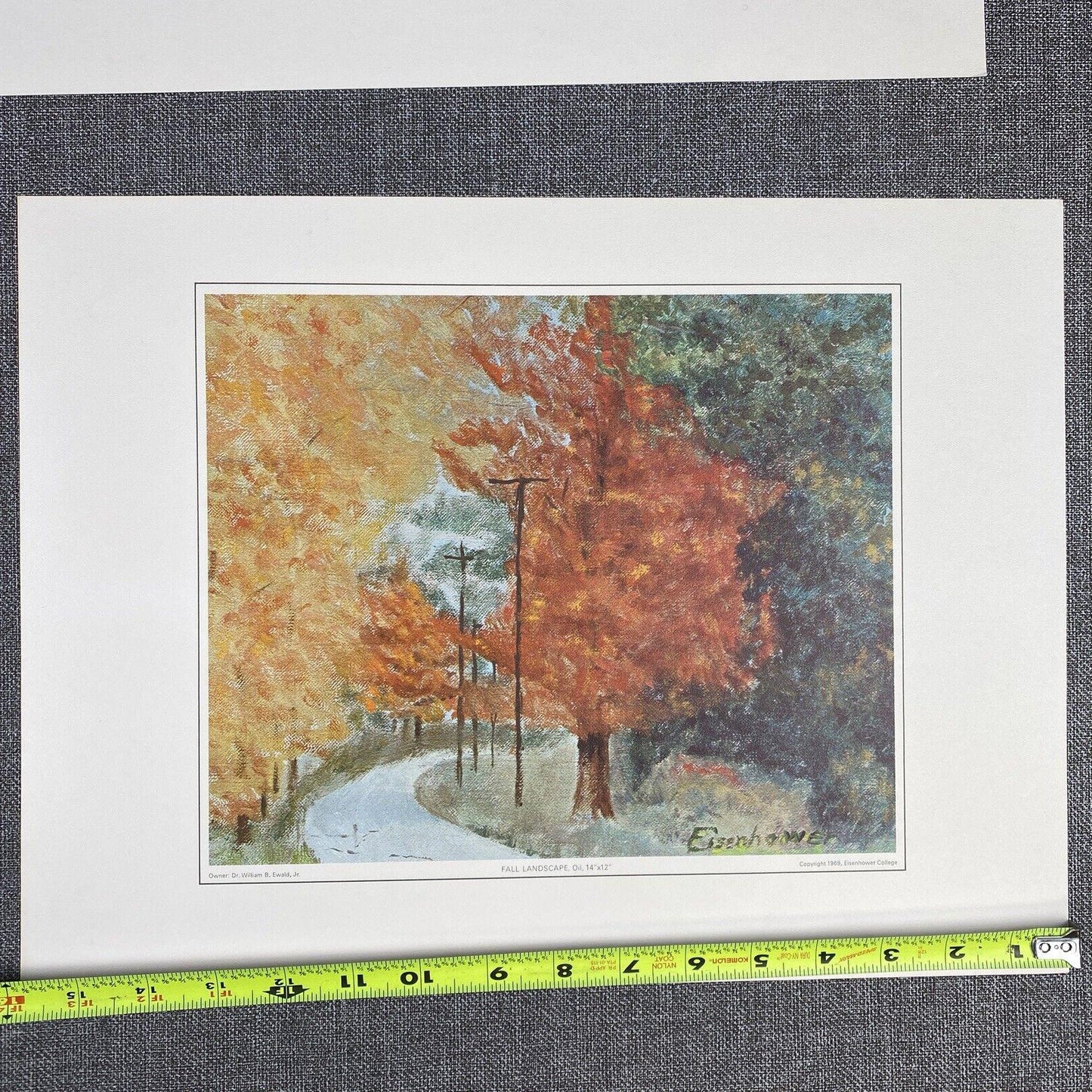The Eisenhower College Collection Portfolio of Fine Art Prints (1960s) 12" x 16"