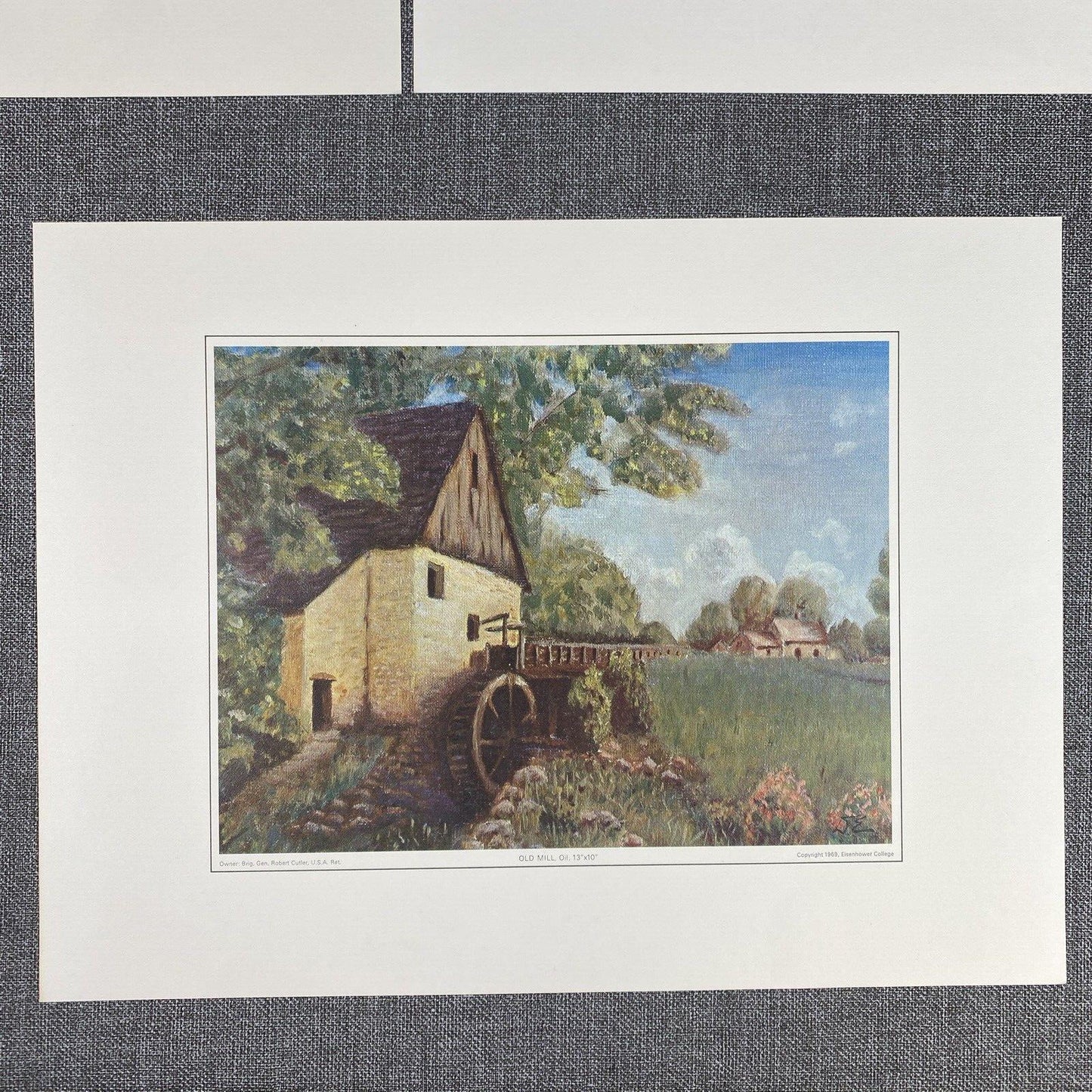 The Eisenhower College Collection Portfolio of Fine Art Prints (1960s) 12" x 16"