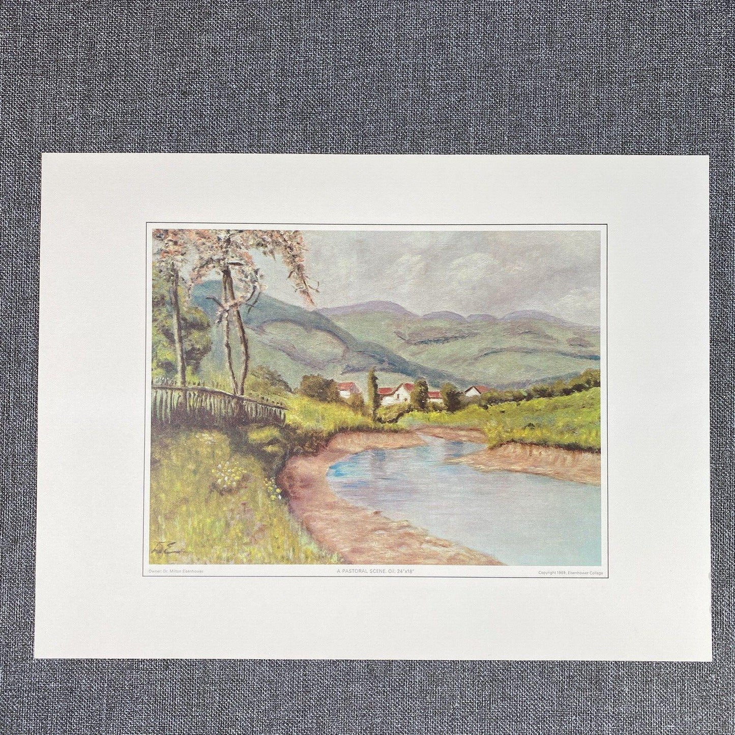 The Eisenhower College Collection Portfolio of Fine Art Prints (1960s) 12" x 16"