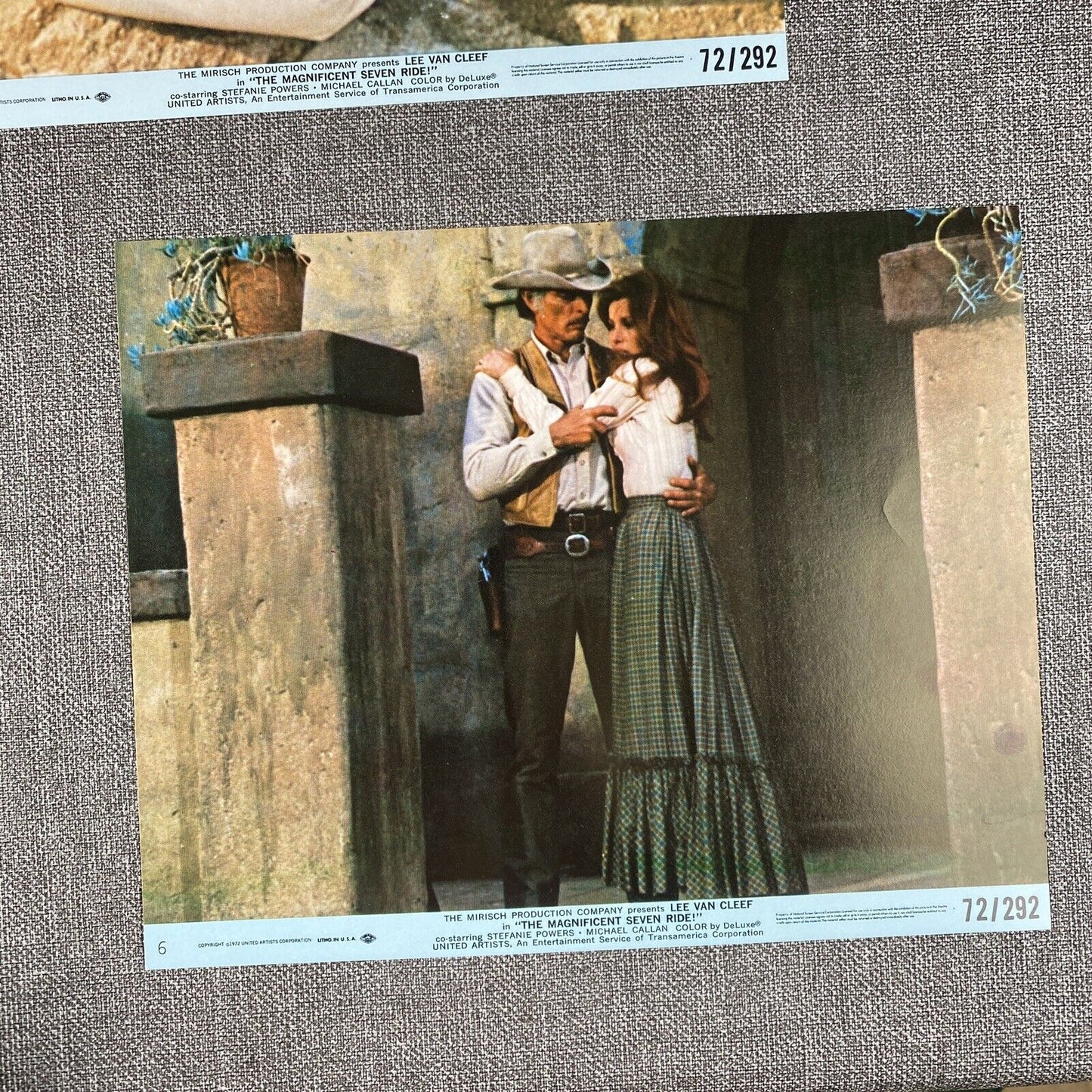The Magnificent Seven Ride Movie Photo Still LOT Lee Van Cleef Stephanie Powers