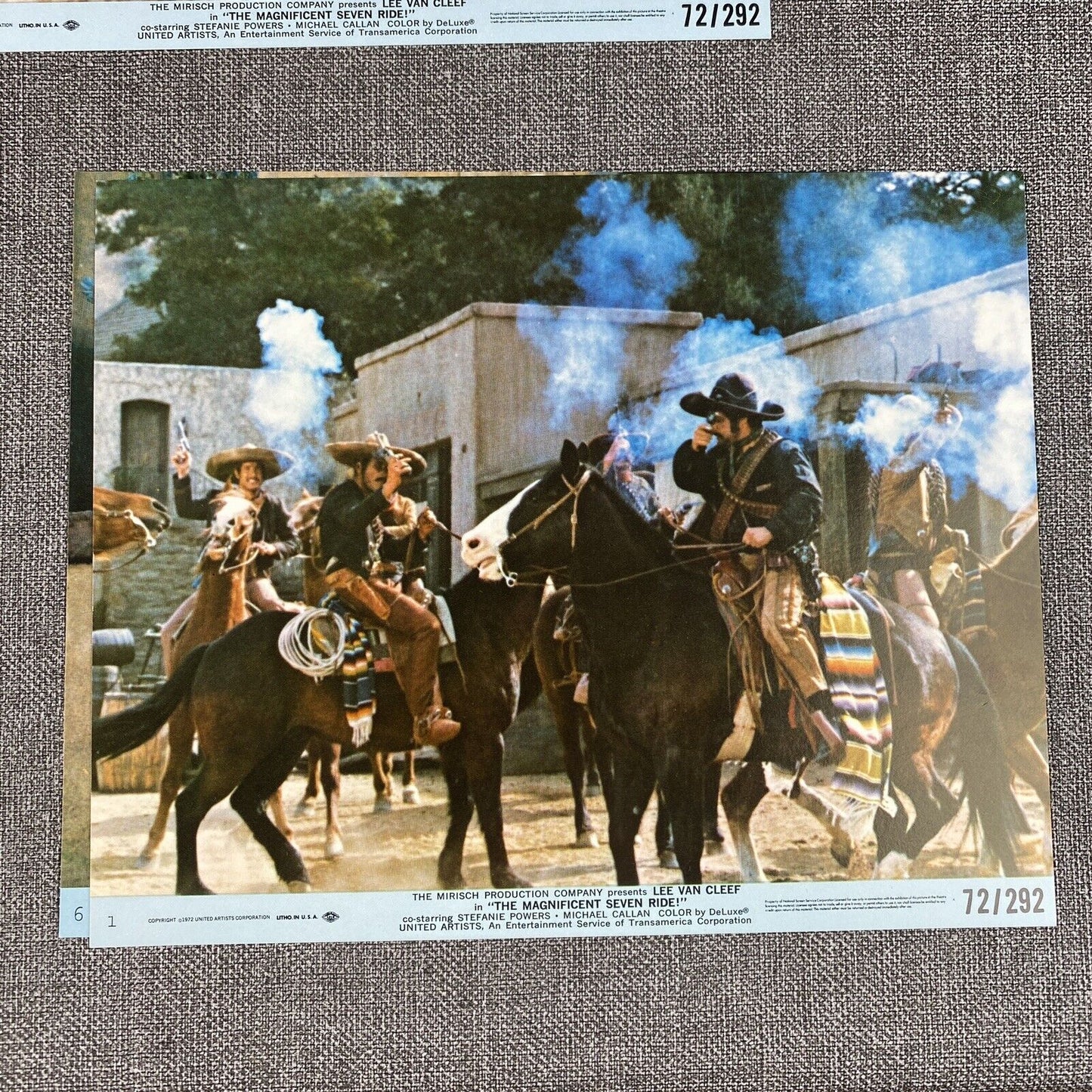 The Magnificent Seven Ride Movie Photo Still LOT Lee Van Cleef Stephanie Powers