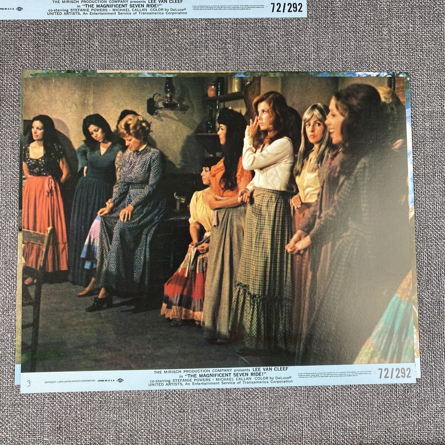 The Magnificent Seven Ride Movie Photo Still LOT Lee Van Cleef Stephanie Powers
